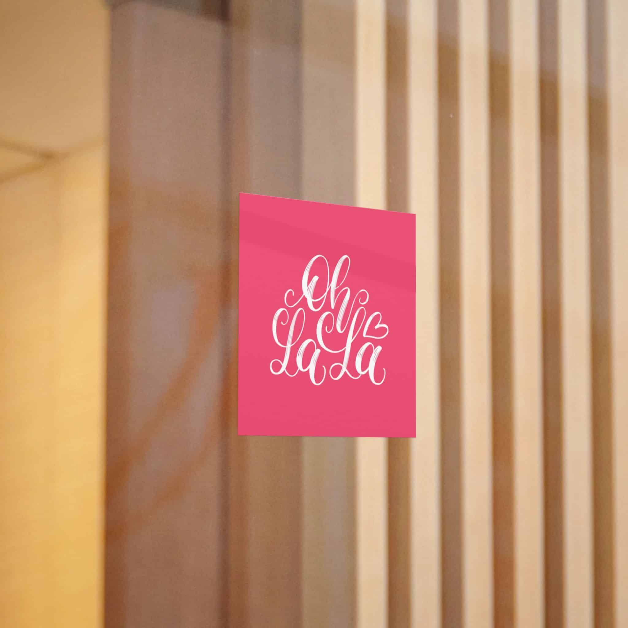 Oh La La Die Cut Stickers Dtf - Image 10