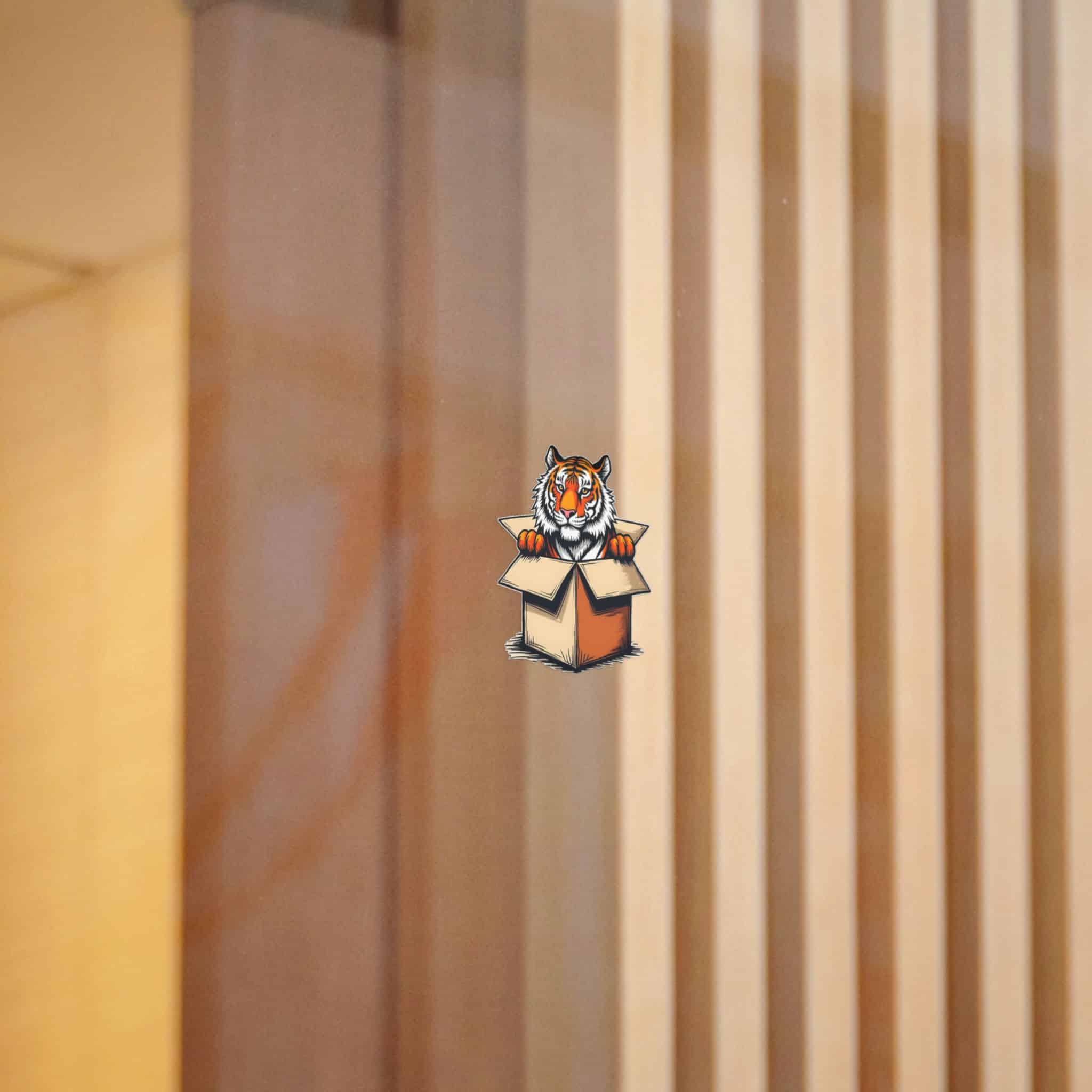 Tiger 2 Die Cut Stickers Dtf - Image 8