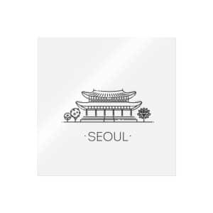 Seoul Die Cut Stickers Dtf