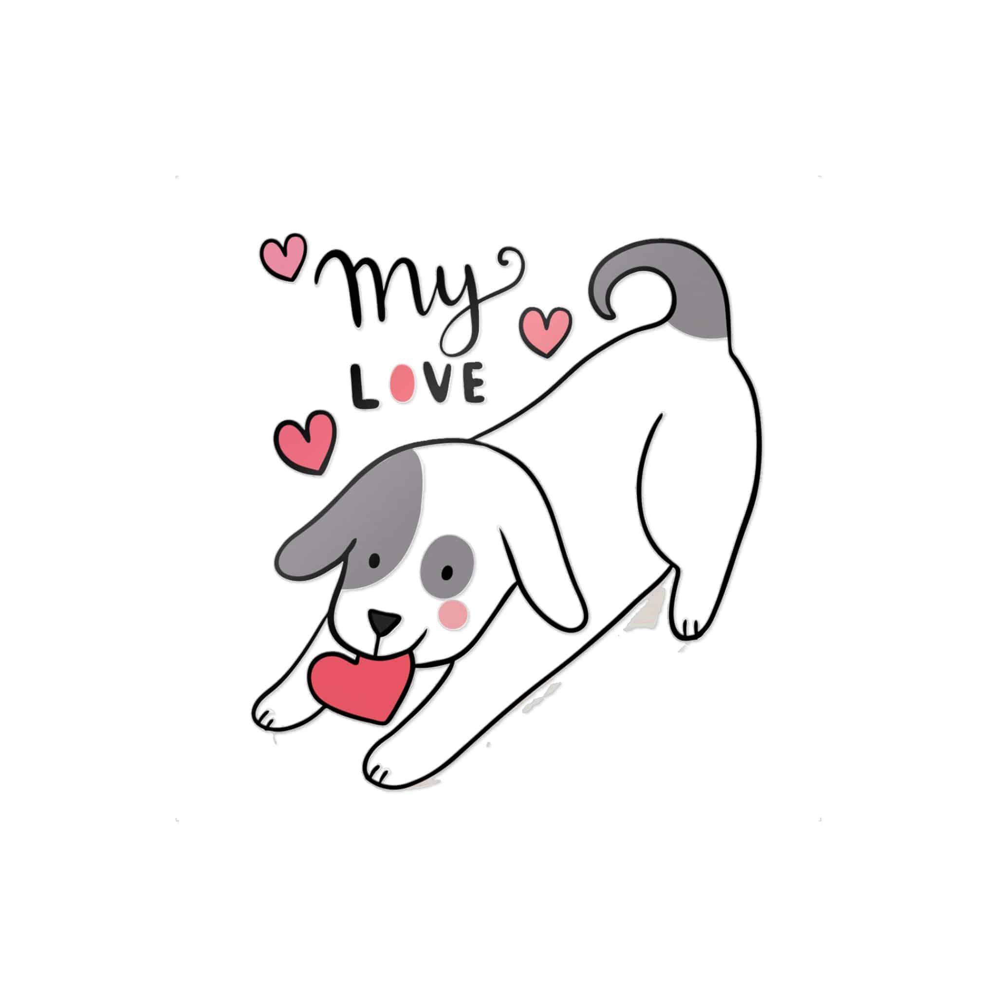 My Love Die Cut Stickers Dtf - Image 11