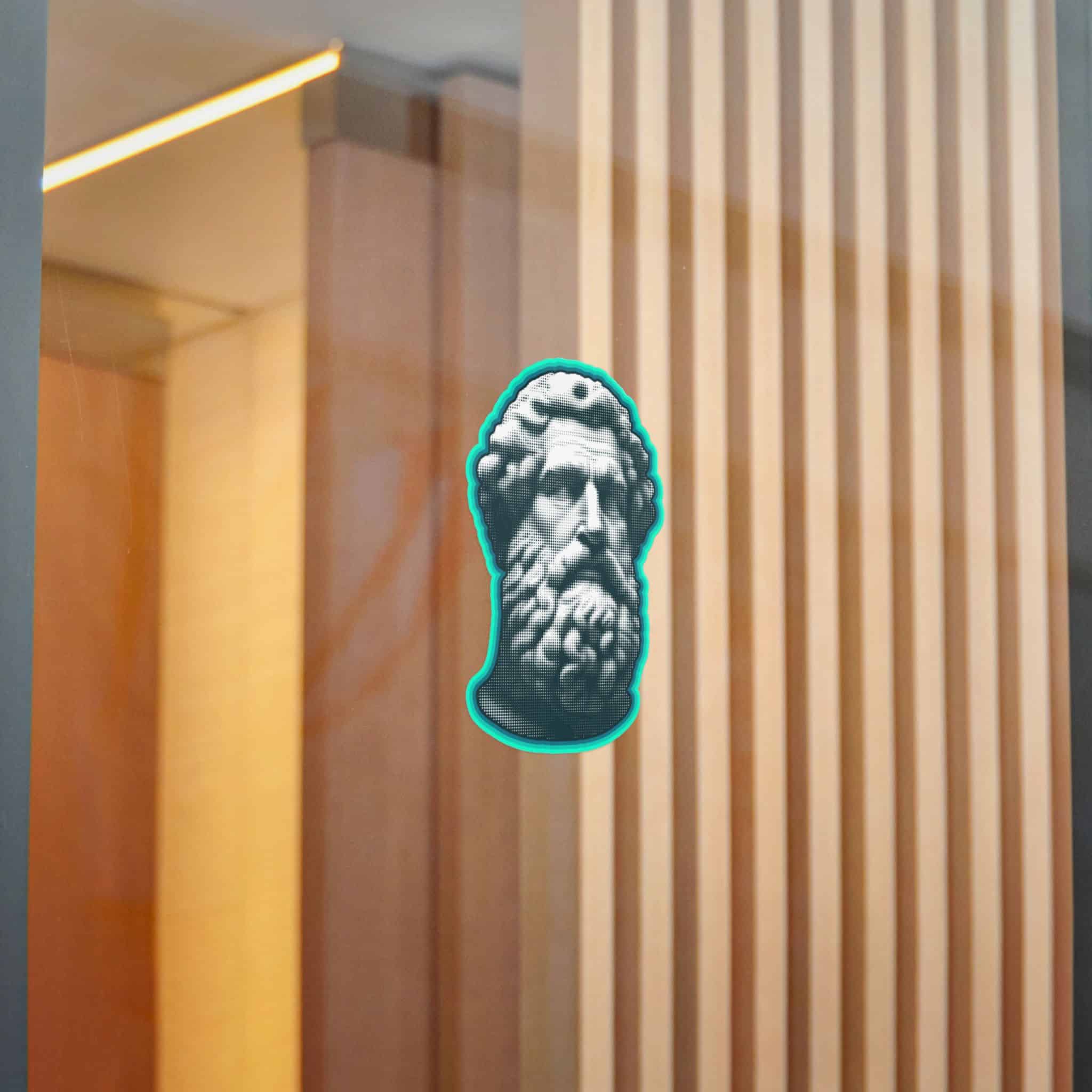 Halftone Vector Greece Modern Face Statue With Contemporary Pop Art Style Copia Die Cut Stickers Dtf - Image 16