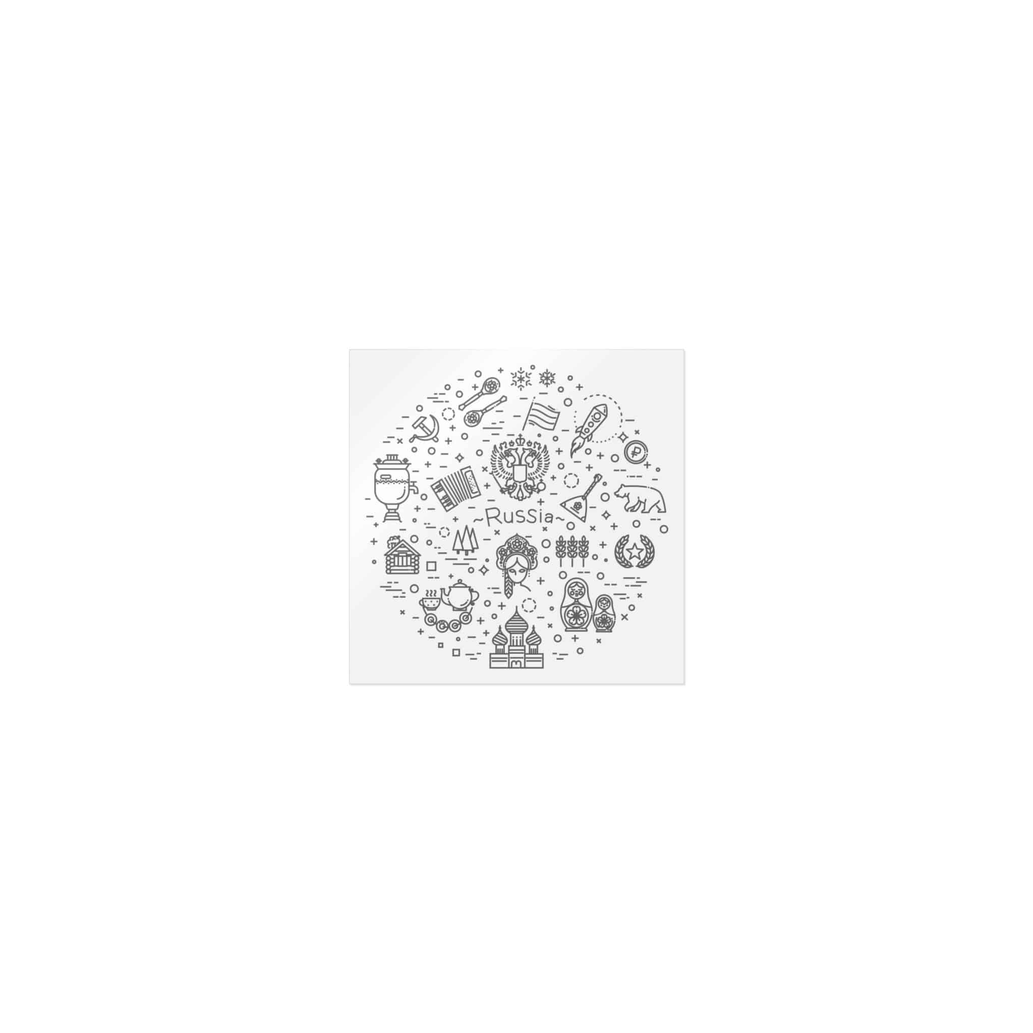 Russia Die Cut Stickers Dtf - Image 17