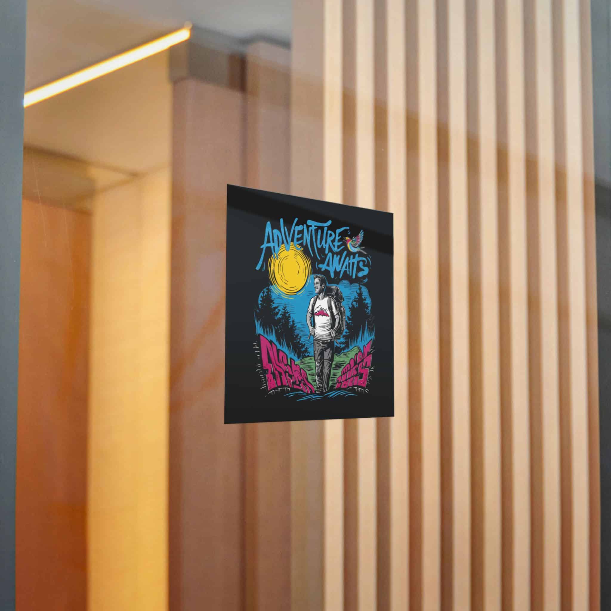 Adventure Awaits Die Cut Stickers Dtf - Image 14