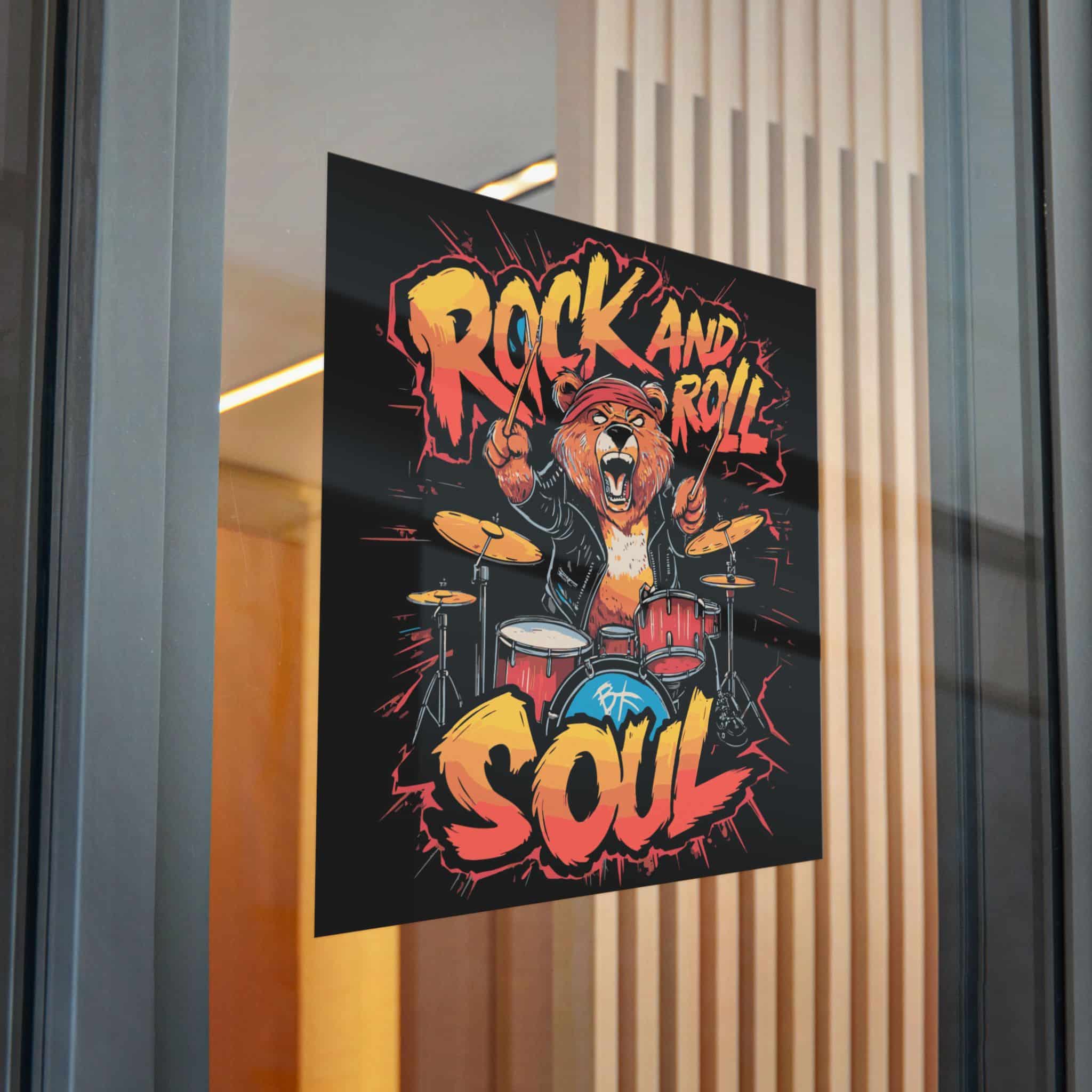 Rock and Roll Soul Die Cut Stickers Dtf - Image 32