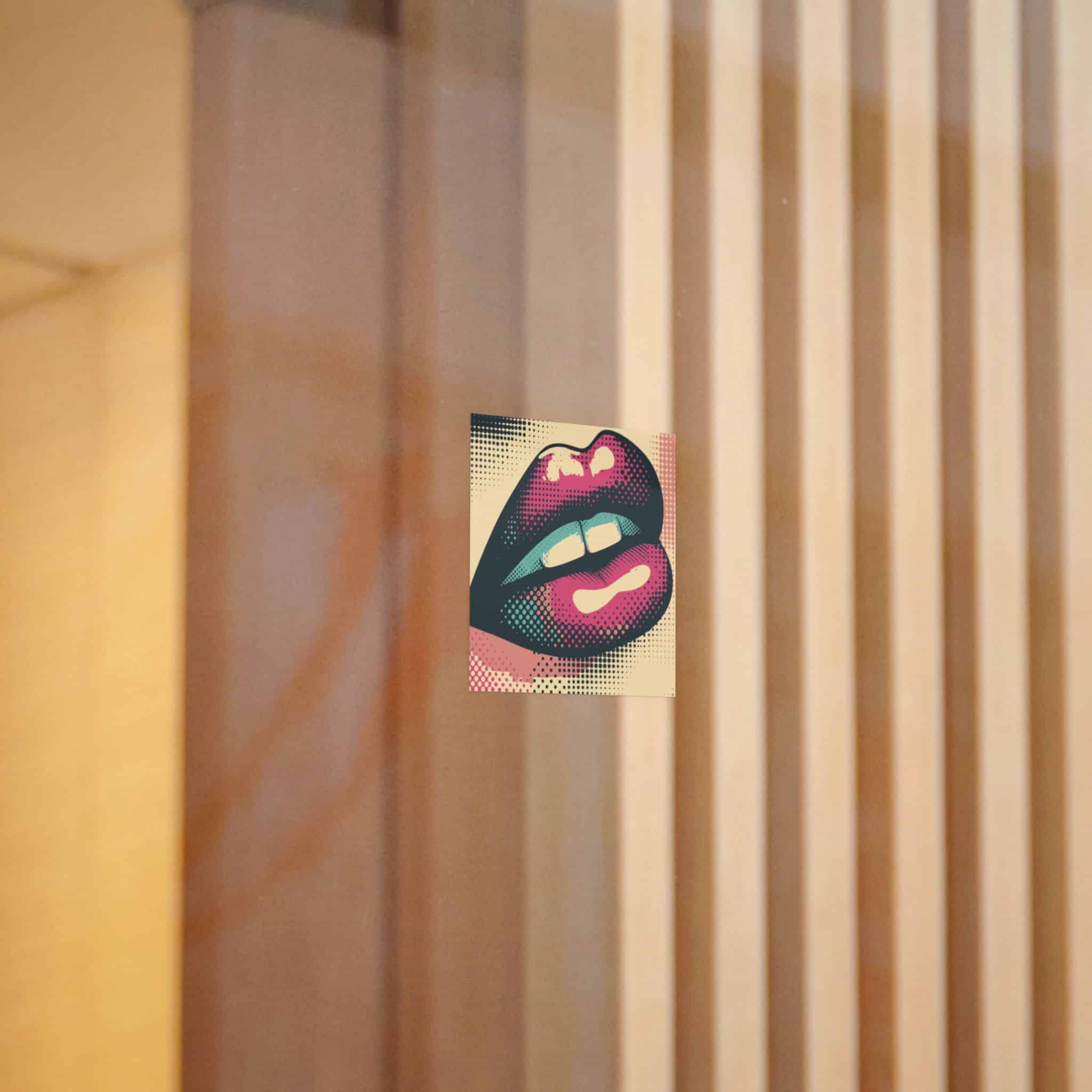 Sexy Lips V4 Die Cut Stickers Dtf - Image 8