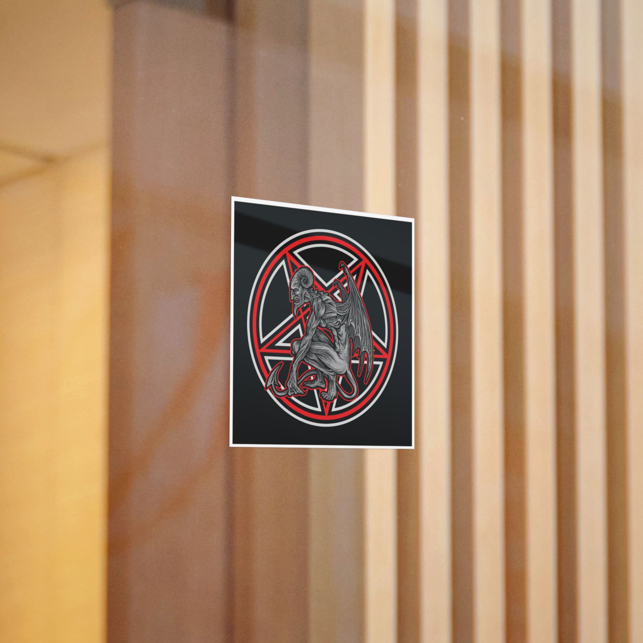 Demon 02 Die Cut Stickers Dtf - Image 4
