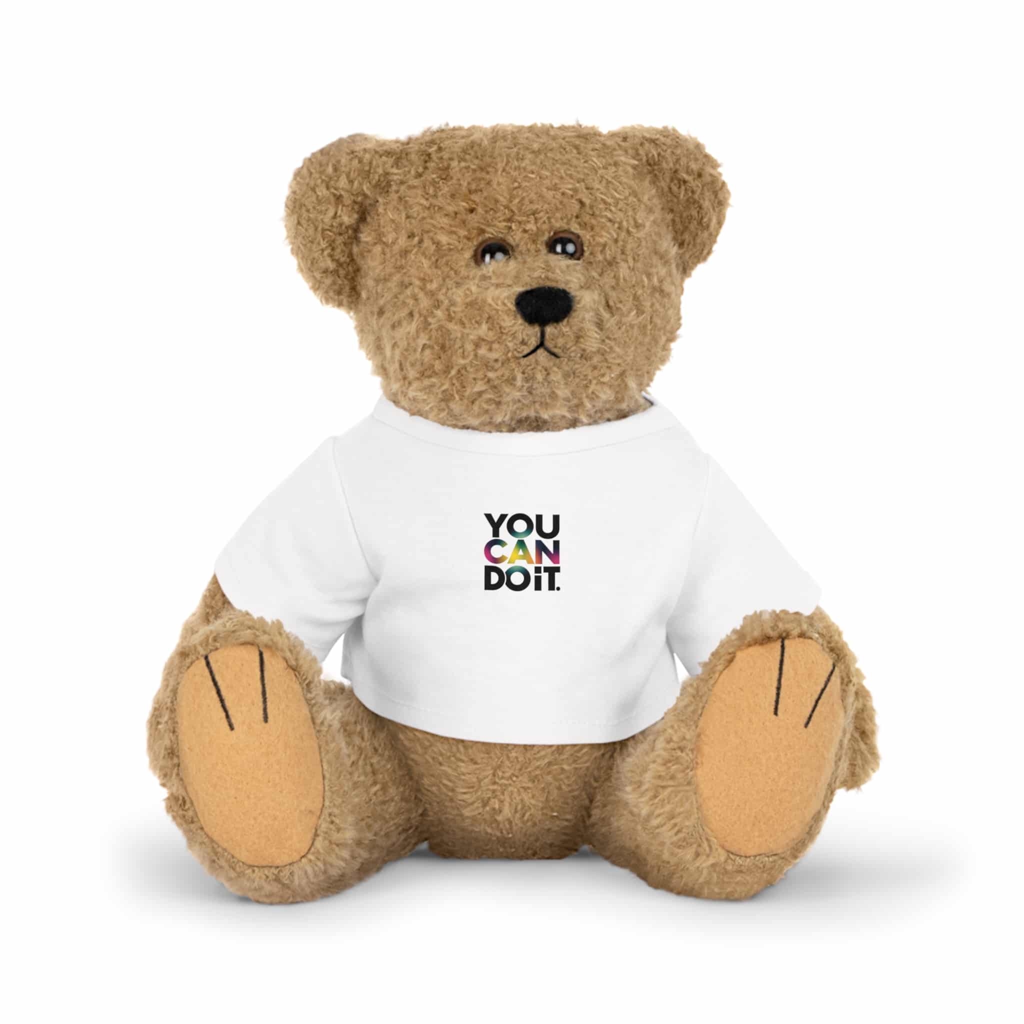 You Can Do It 2 Plush Toy With T Shirt