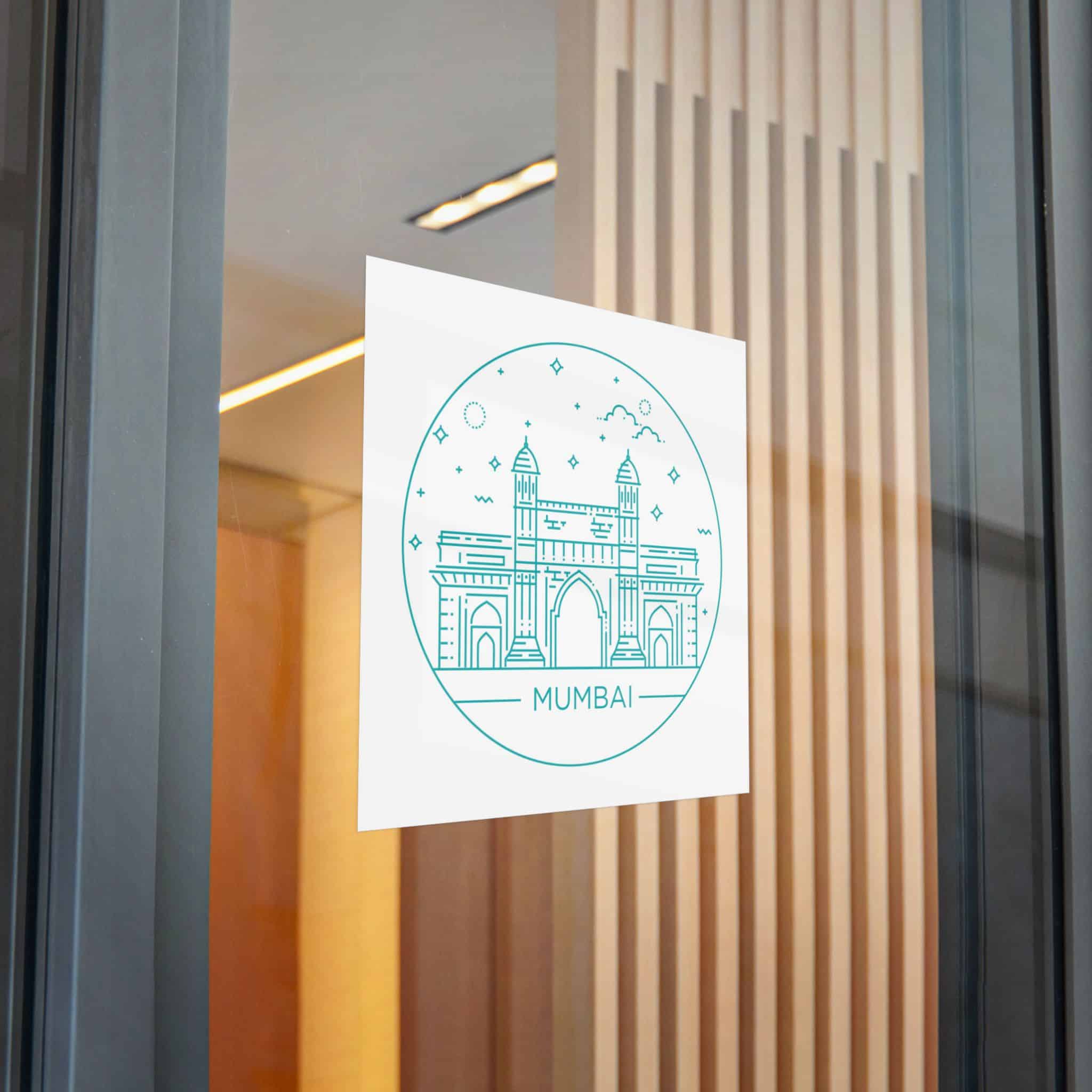 Mumbai Gateway Die Cut Stickers Dtf - Image 28