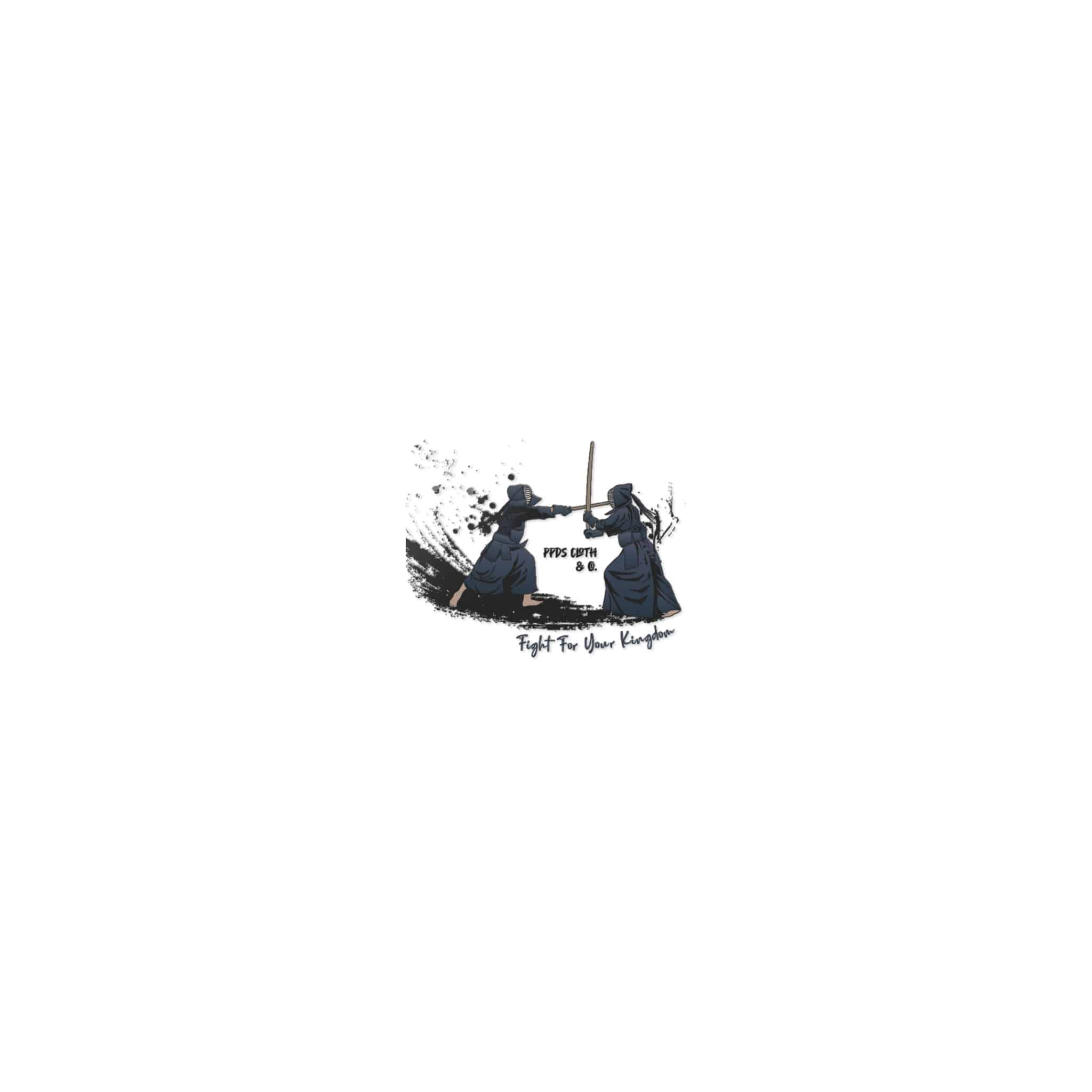 Kendo Fight Die Cut Stickers Dtf - Image 9