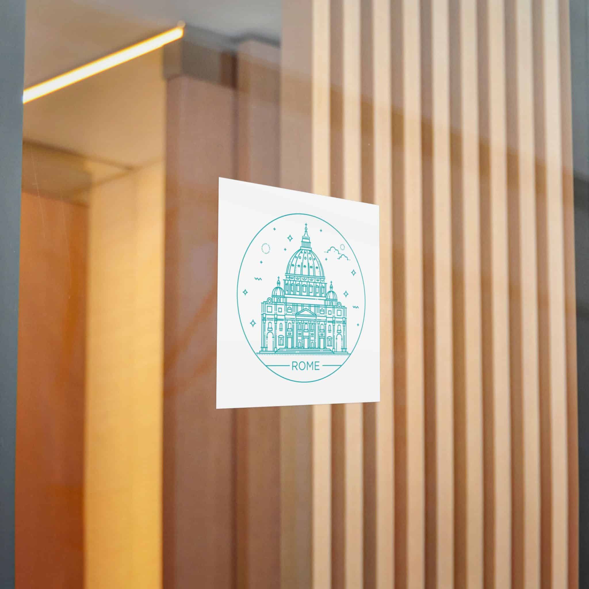 Roma Die Cut Stickers Dtf - Image 14