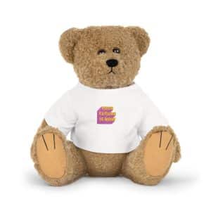 Your Future Is Now Layered Text Png Typography Retro Word Plush Toy With T Shirt