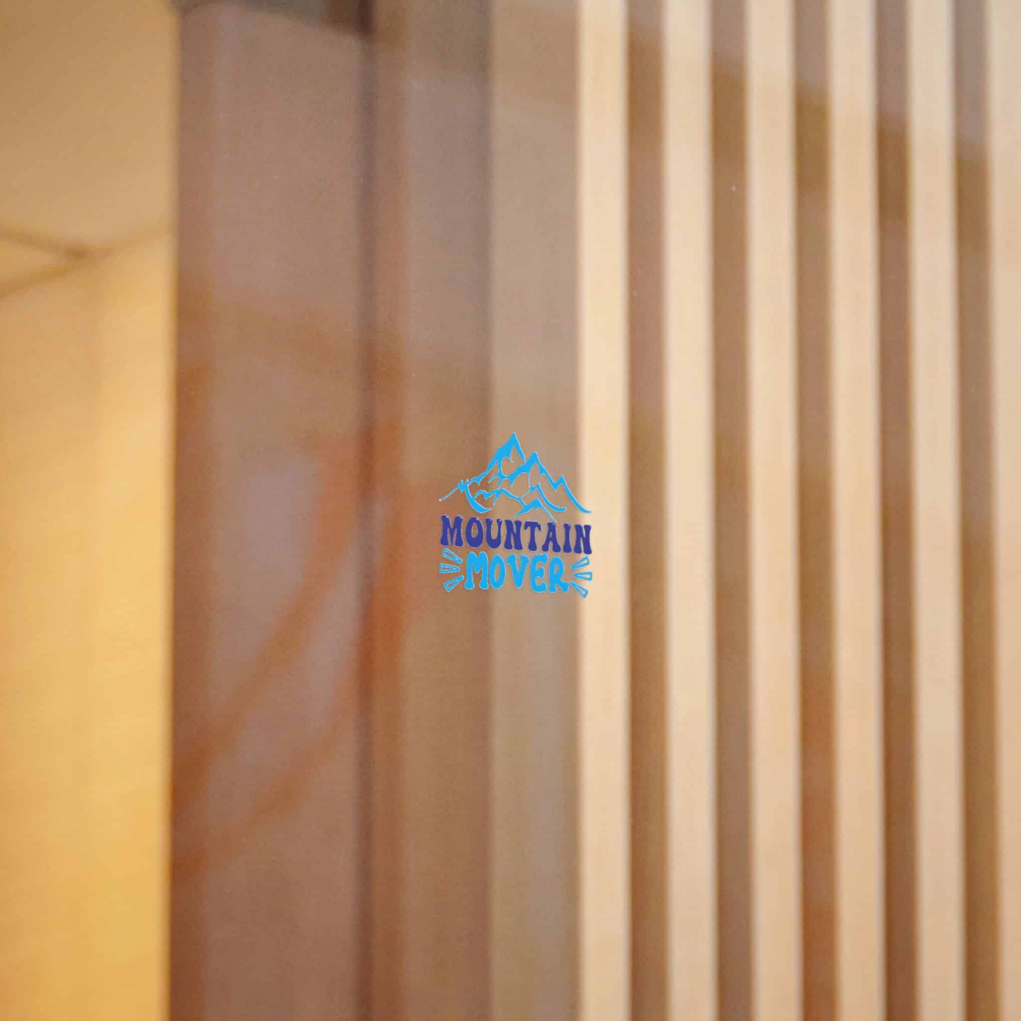 Mountain Mover Die Cut Stickers Dtf - Image 2