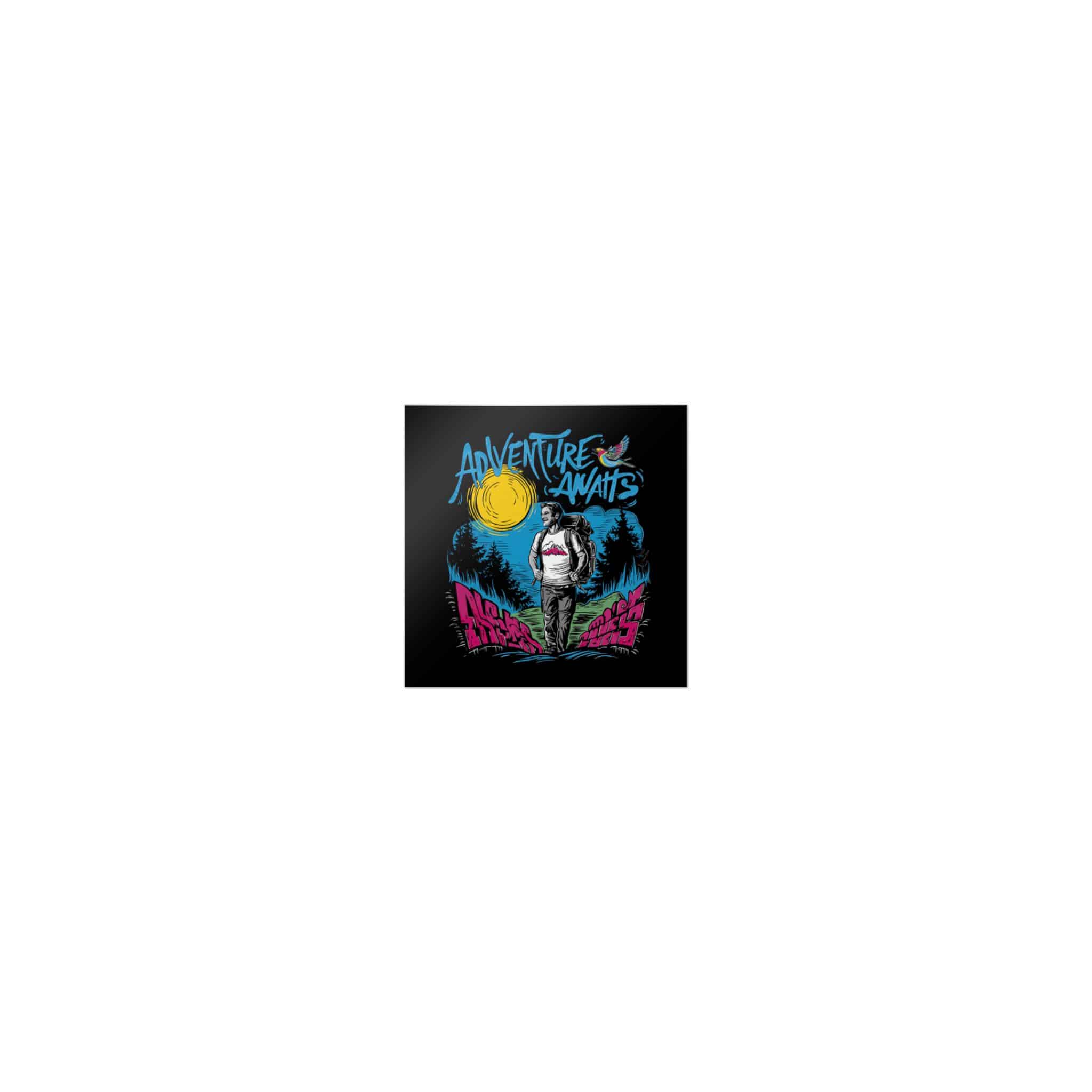 Adventure Awaits Die Cut Stickers Dtf - Image 7
