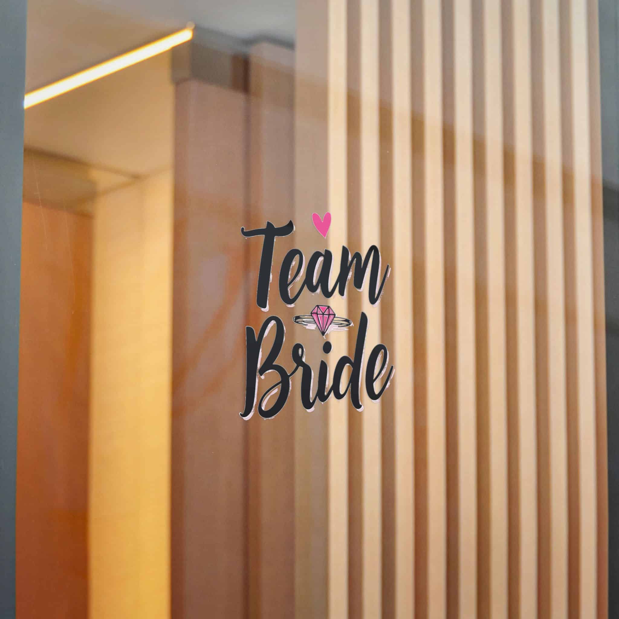 Team Bride Die Cut Stickers Dtf - Image 16