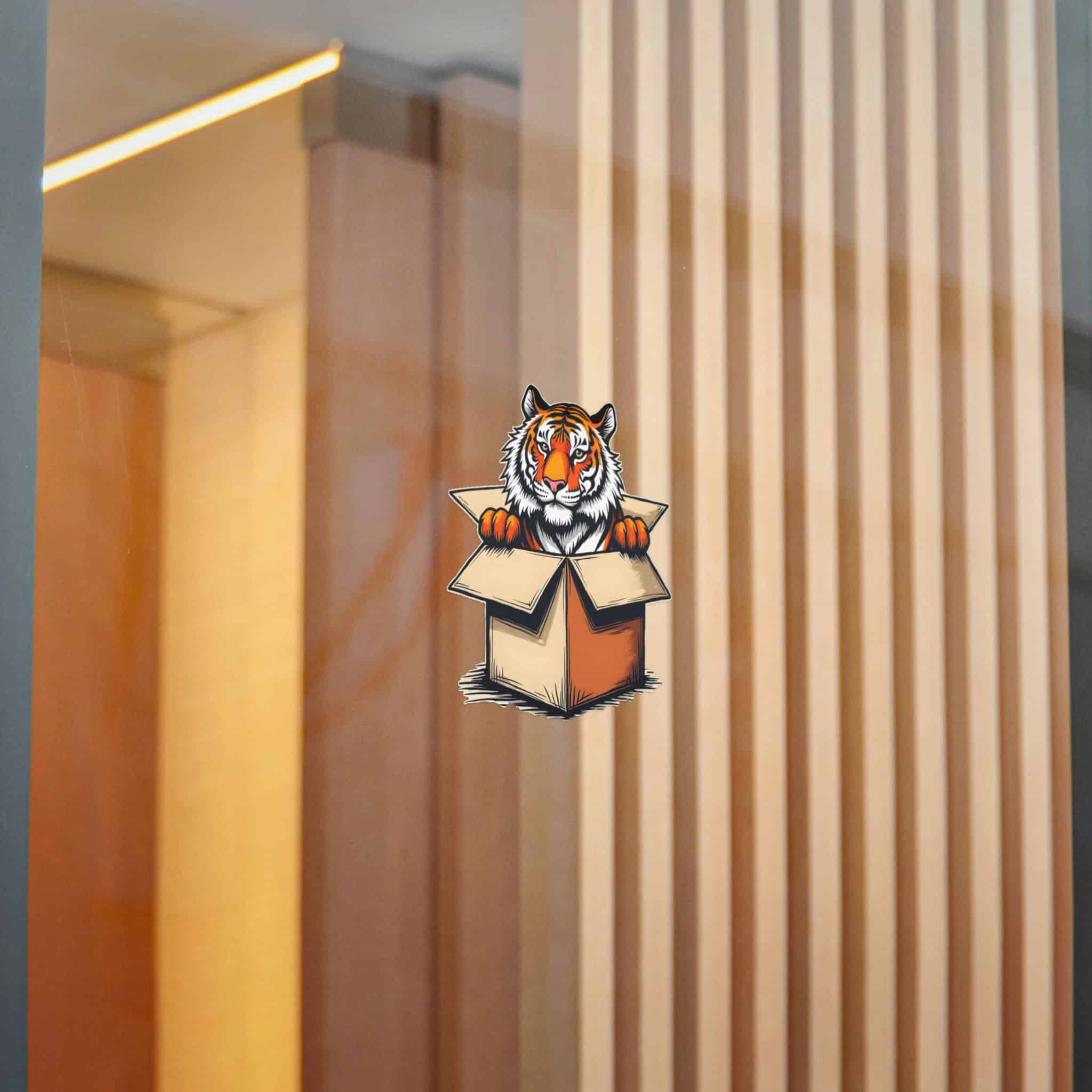 Tiger 2 Die Cut Stickers Dtf - Image 14