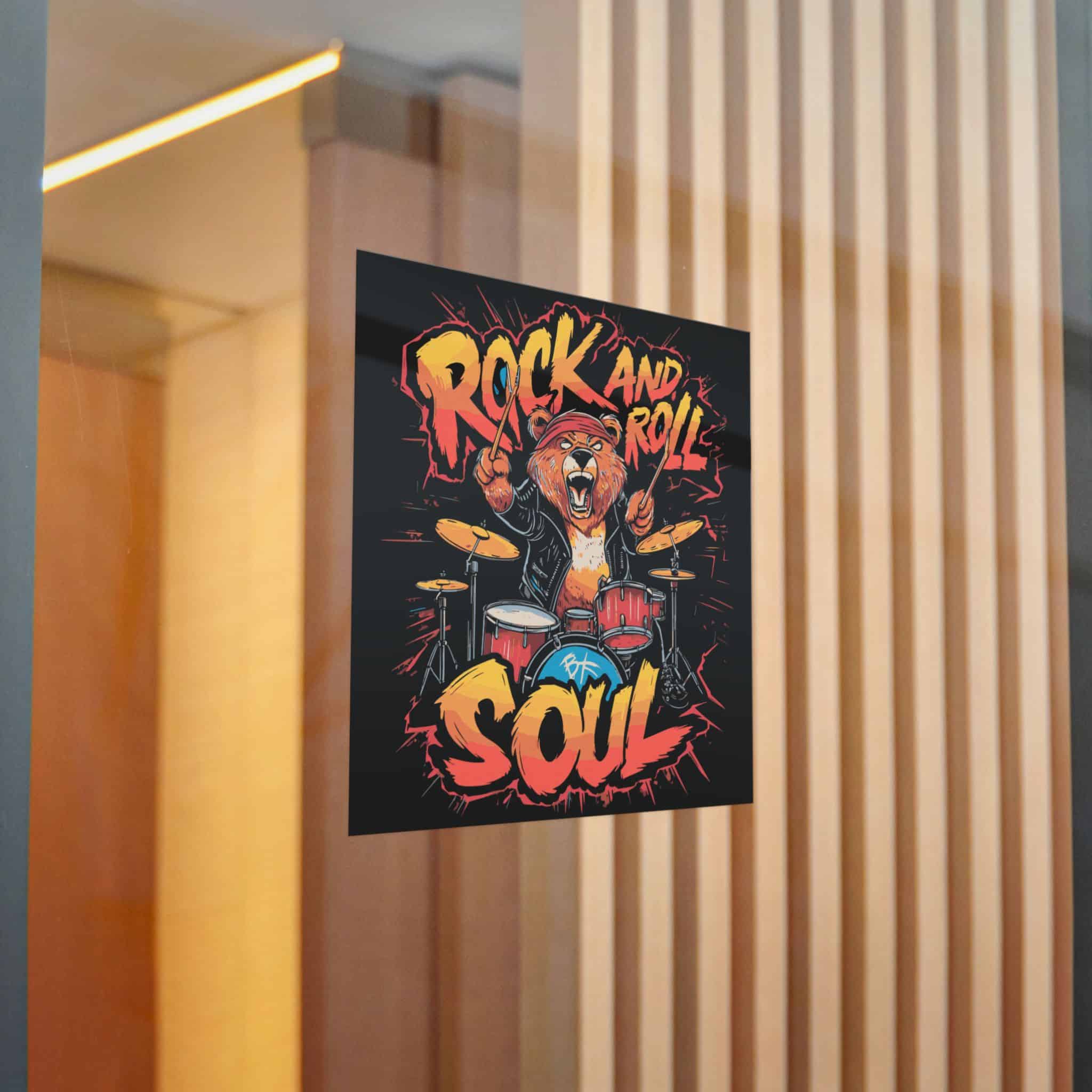 Rock and Roll Soul Die Cut Stickers Dtf - Image 20