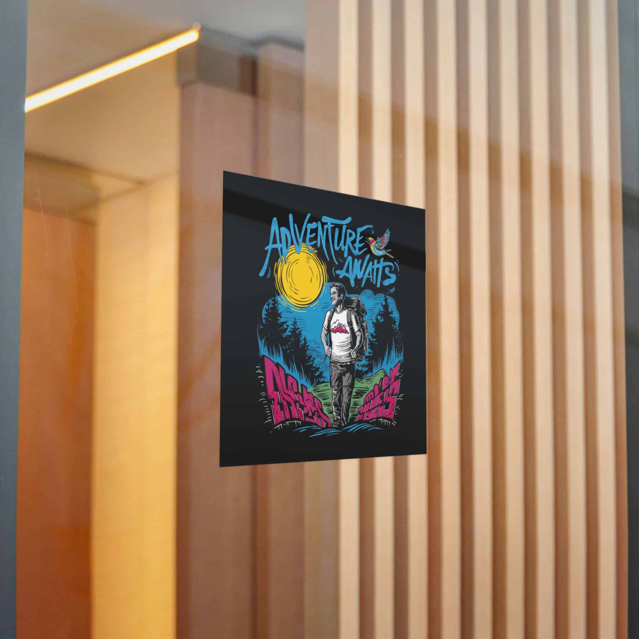 Adventure Awaits Die Cut Stickers Dtf - Image 16