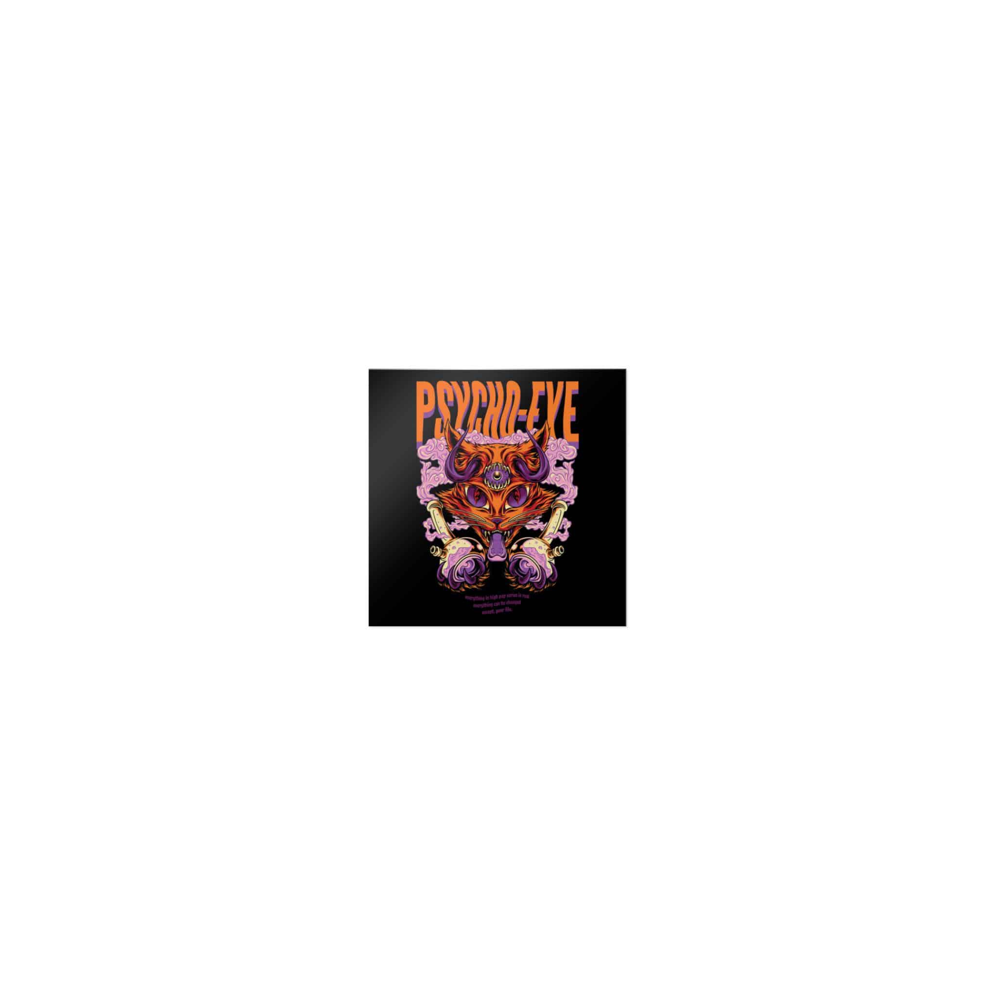 Psycho Eye Die Cut Stickers Dtf - Image 7