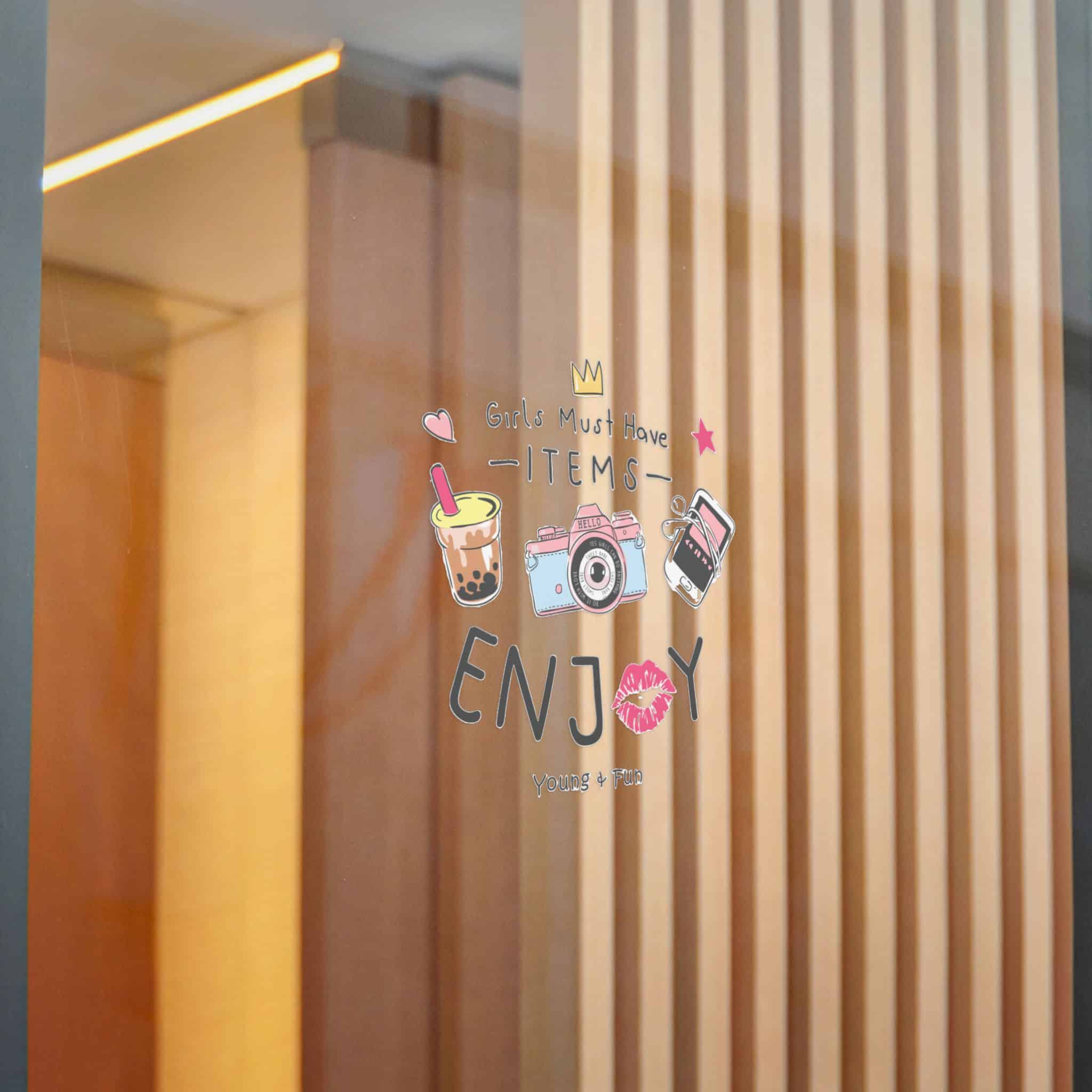 Girls Must Have Items Enjoy Die Cut Stickers Dtf - Image 22