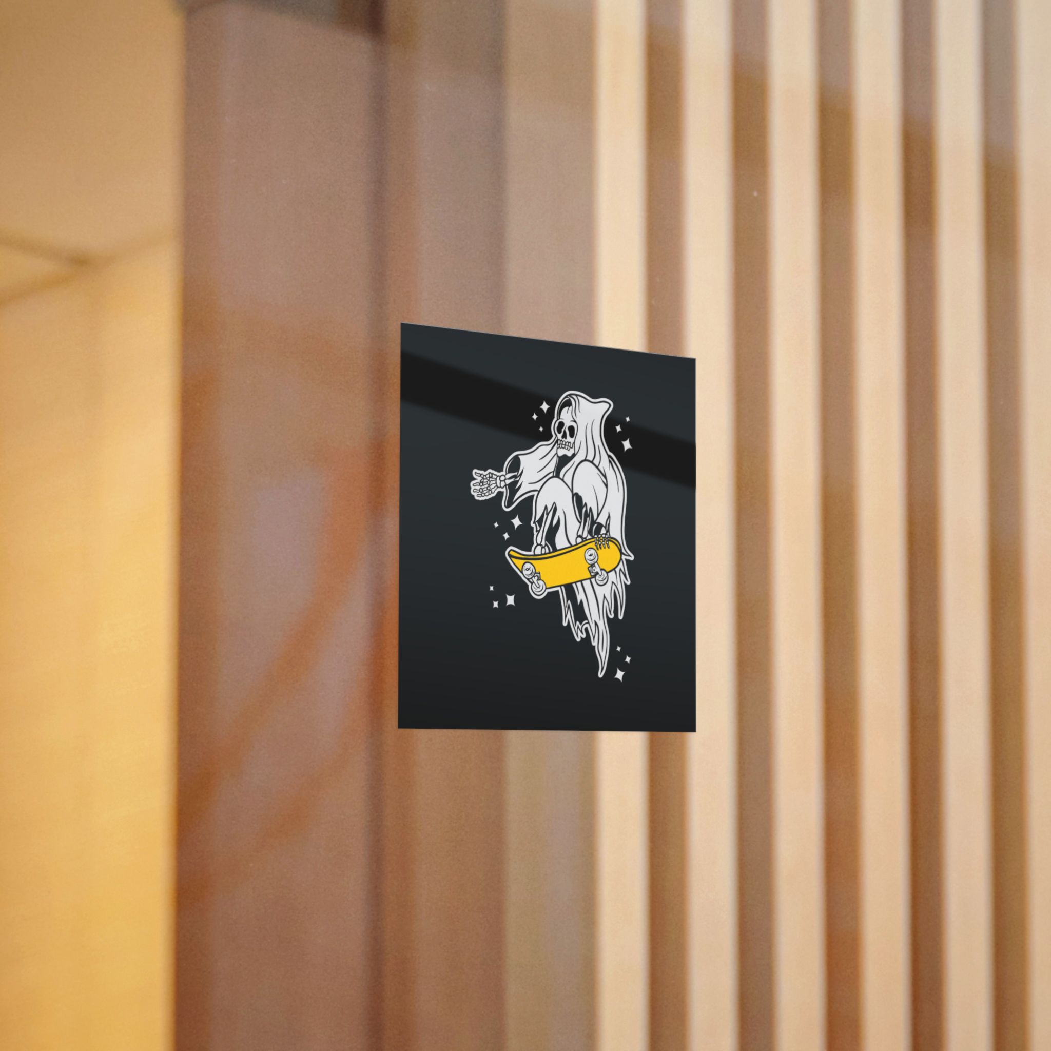 Death Skate Die Cut Stickers Dtf - Image 10