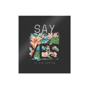 Say Yes Die Cut Stickers Dtf
