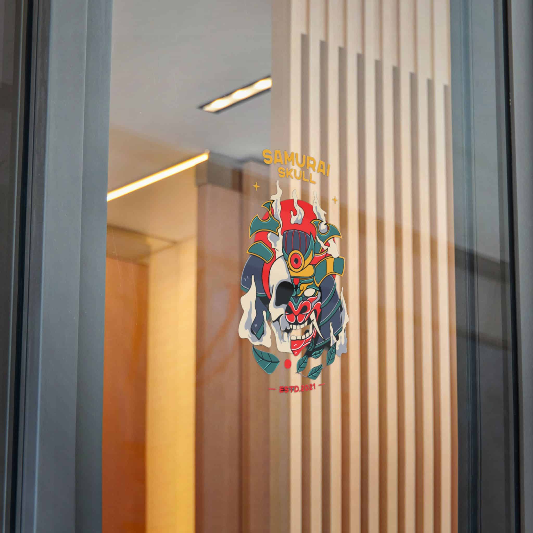 Samurai Helmet 184541 Die Cut Stickers Dtf - Image 32