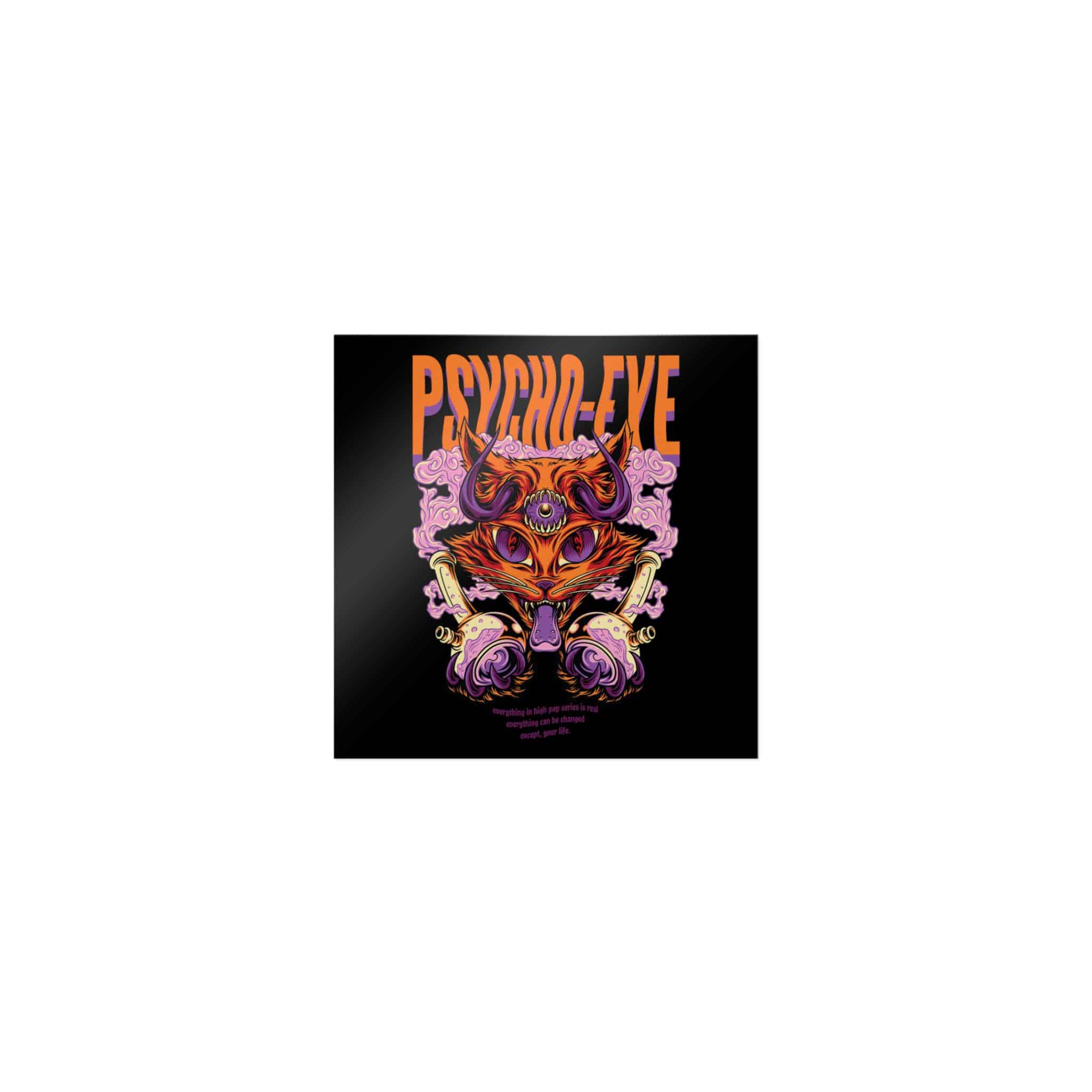 Psycho Eye Die Cut Stickers Dtf - Image 9