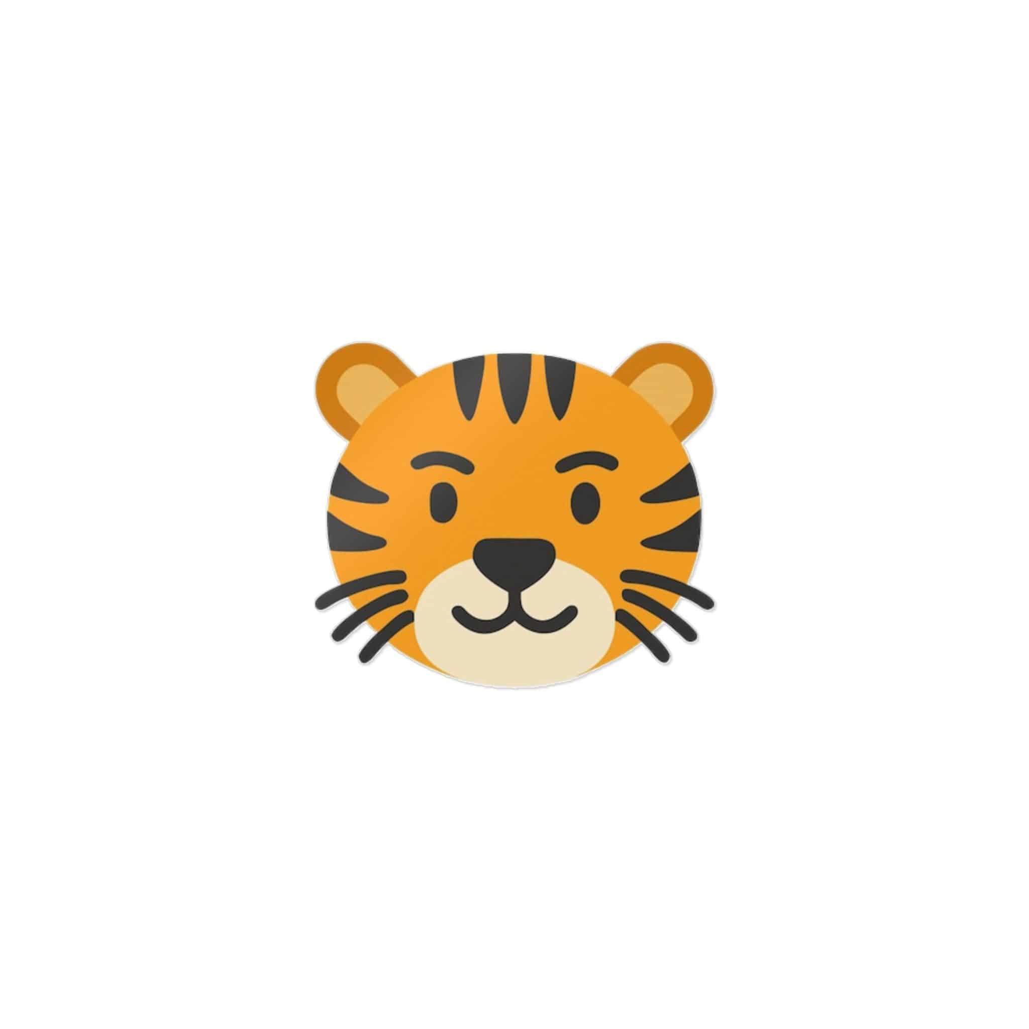 Tiger Die Cut Stickers Dtf - Image 13