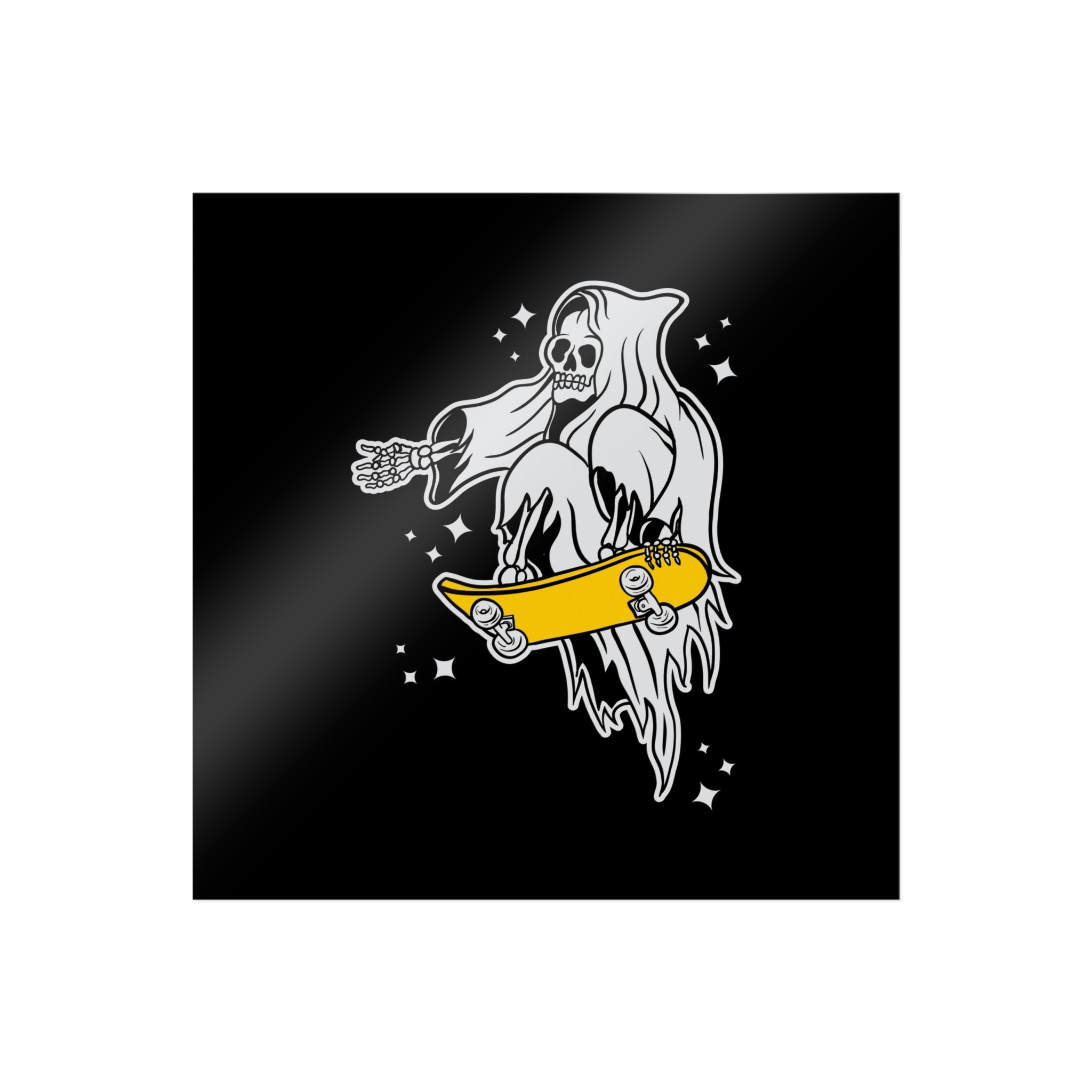 Death Skate Die Cut Stickers Dtf - Image 31