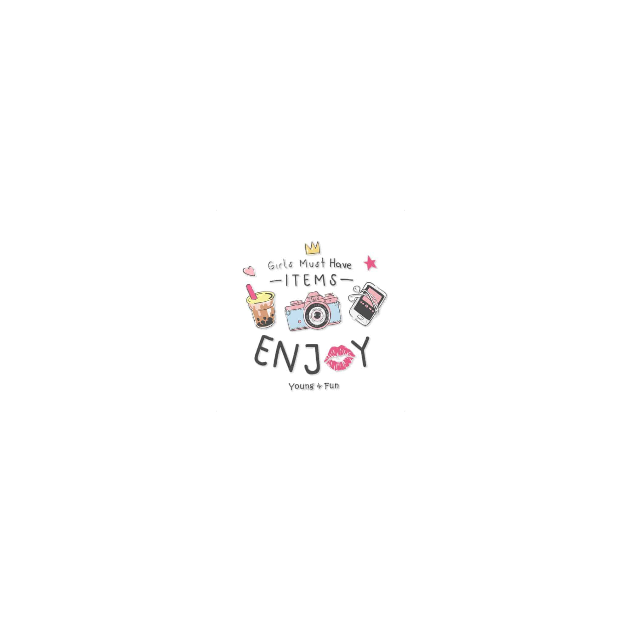 Girls Must Have Items Enjoy Die Cut Stickers Dtf - Image 17