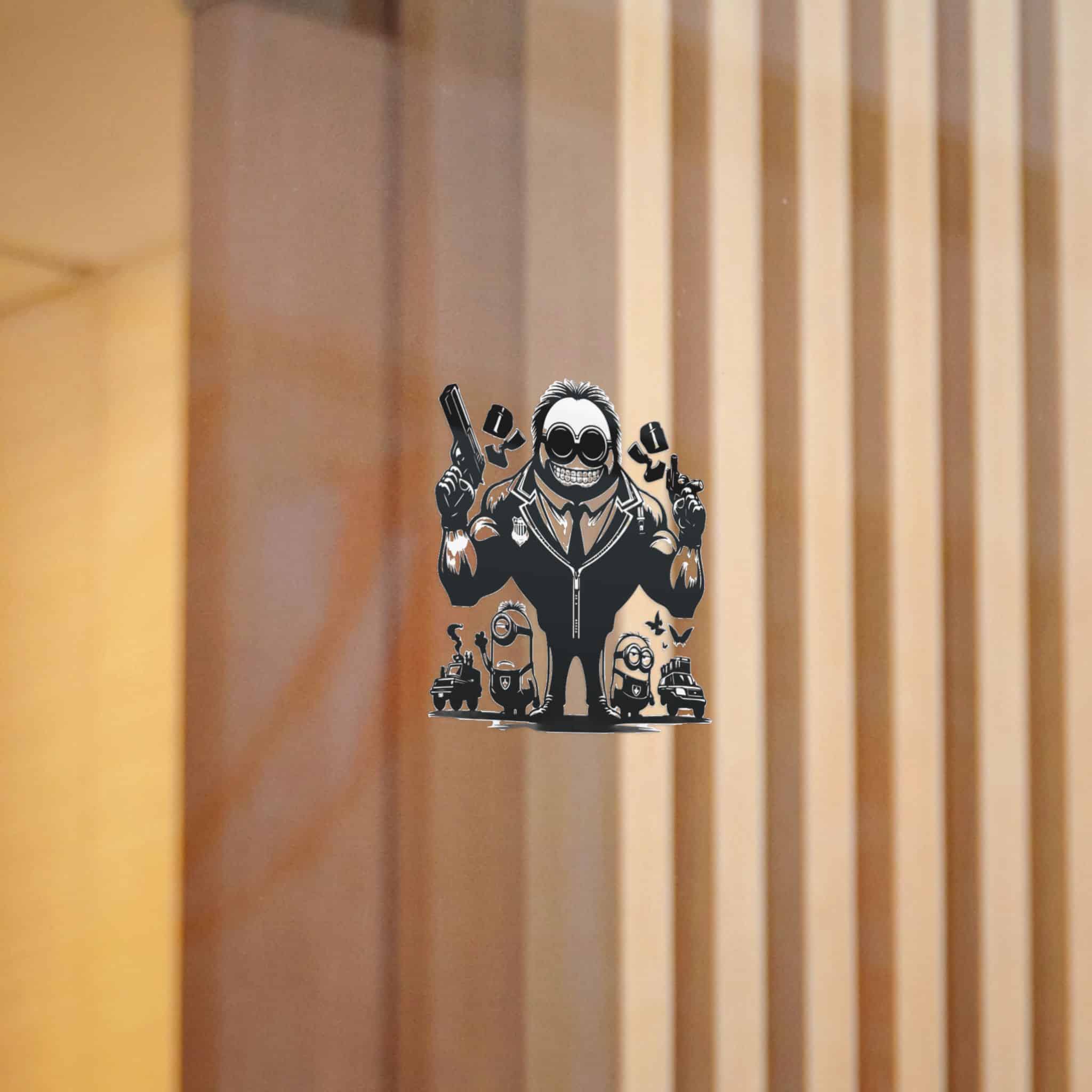 Silhouettes Despicable Me Vector Die Cut Stickers Dtf - Image 10