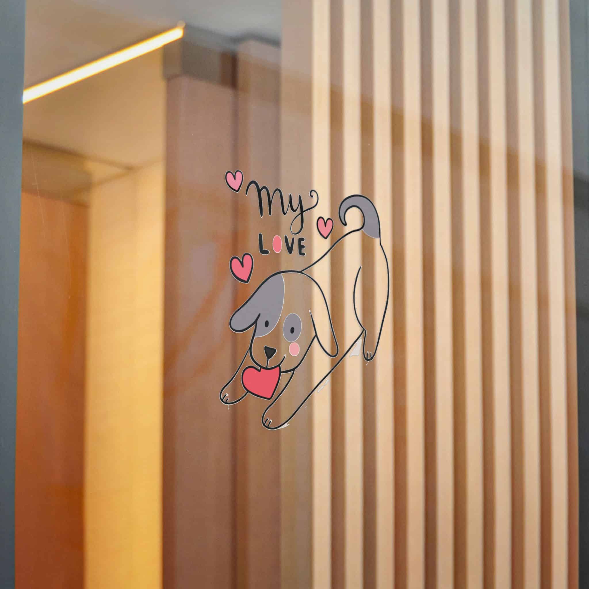 My Love Die Cut Stickers Dtf - Image 20