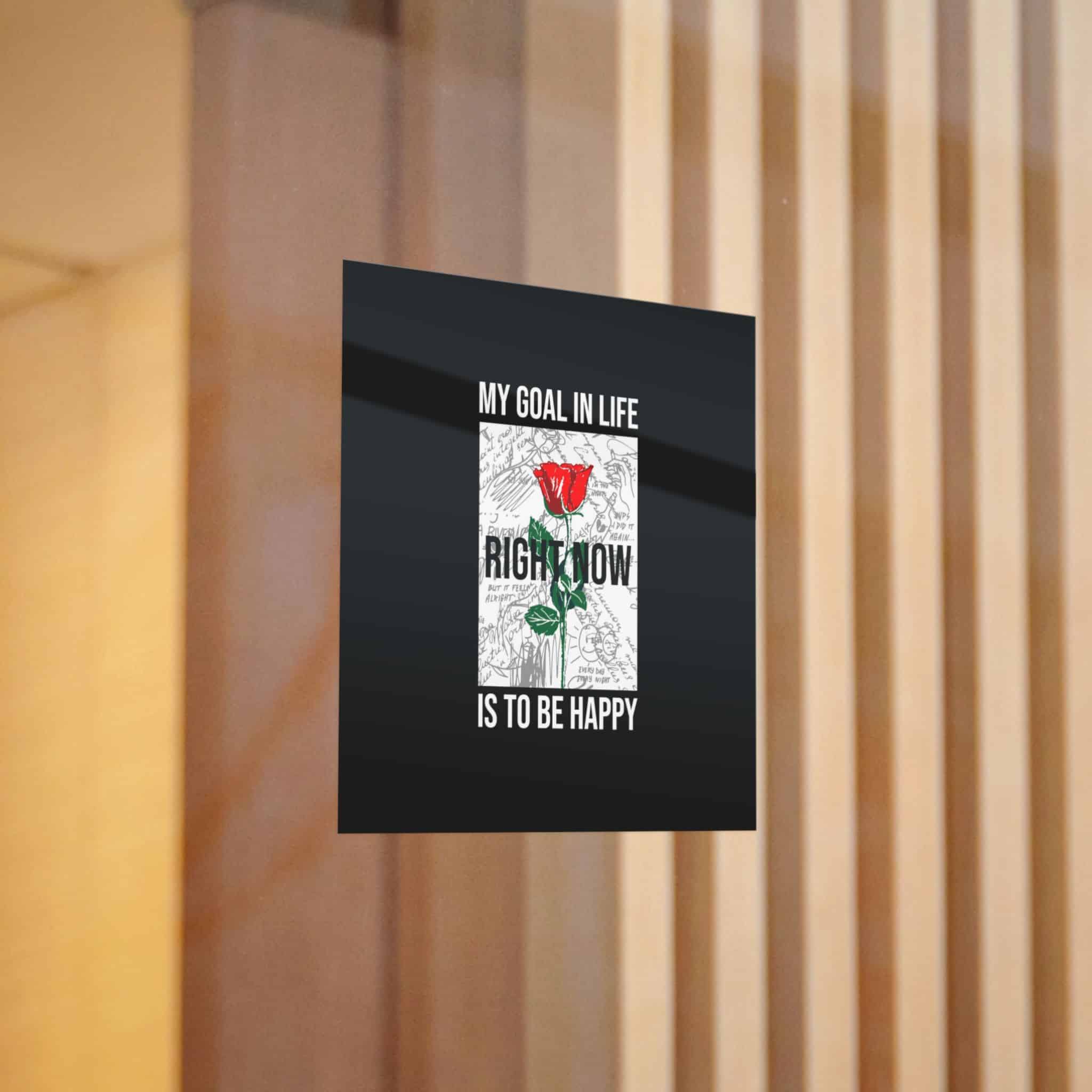 My Goal In Life Slogan Simple Vintage Fashion Die Cut Stickers Dtf - Image 6