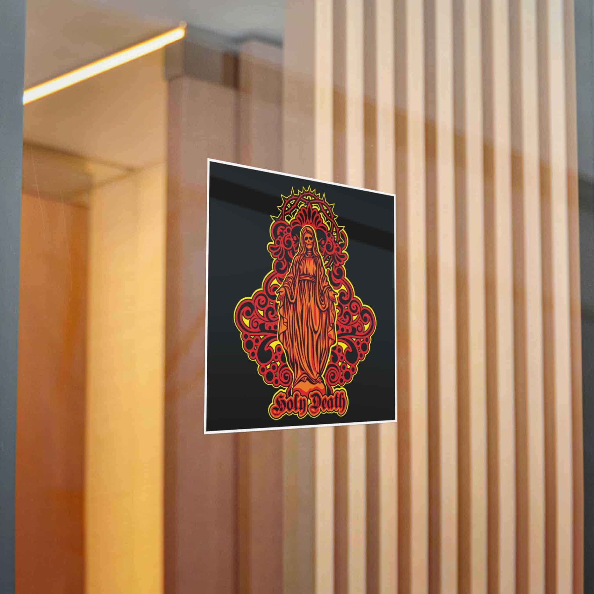 Santa Muerte 31 Die Cut Stickers Dtf - Image 16