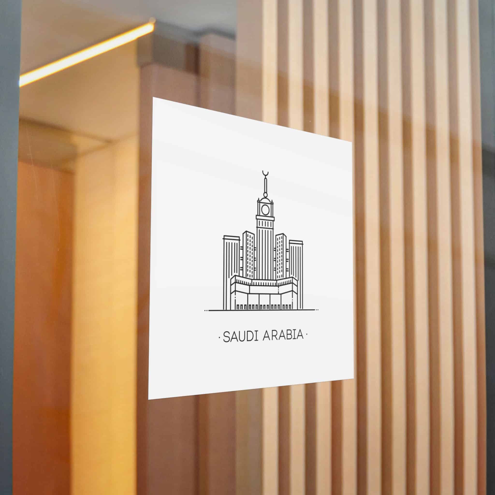 Saudi Arabia S Die Cut Stickers Dtf - Image 22