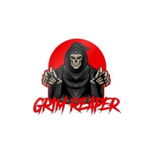 Grim Reaper Copia Die Cut Stickers Dtf