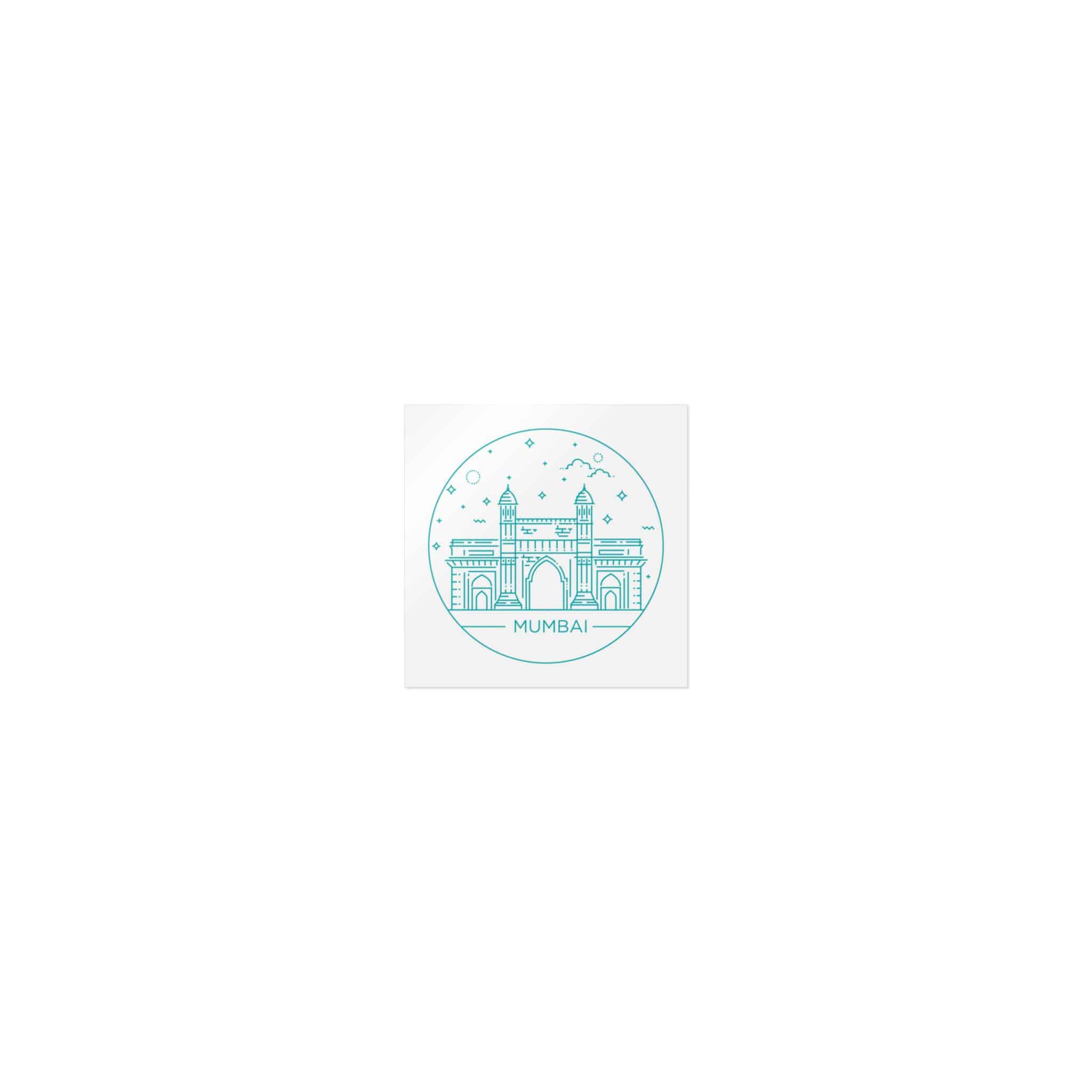 Mumbai Gateway Die Cut Stickers Dtf - Image 7