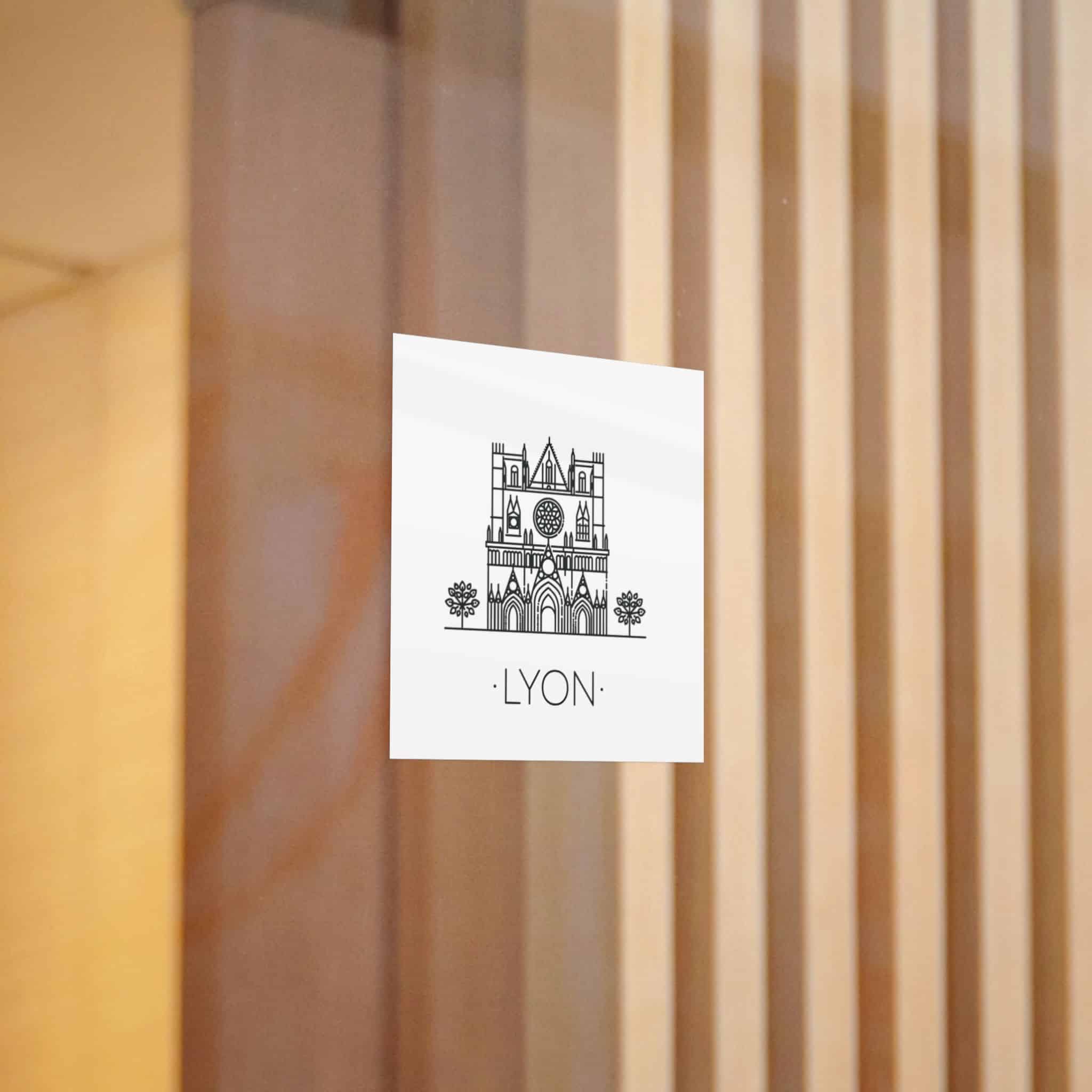 Lyon Die Cut Stickers Dtf - Image 4