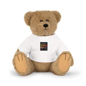 Battery Life of A Teacher Plush Toy With T Shirt