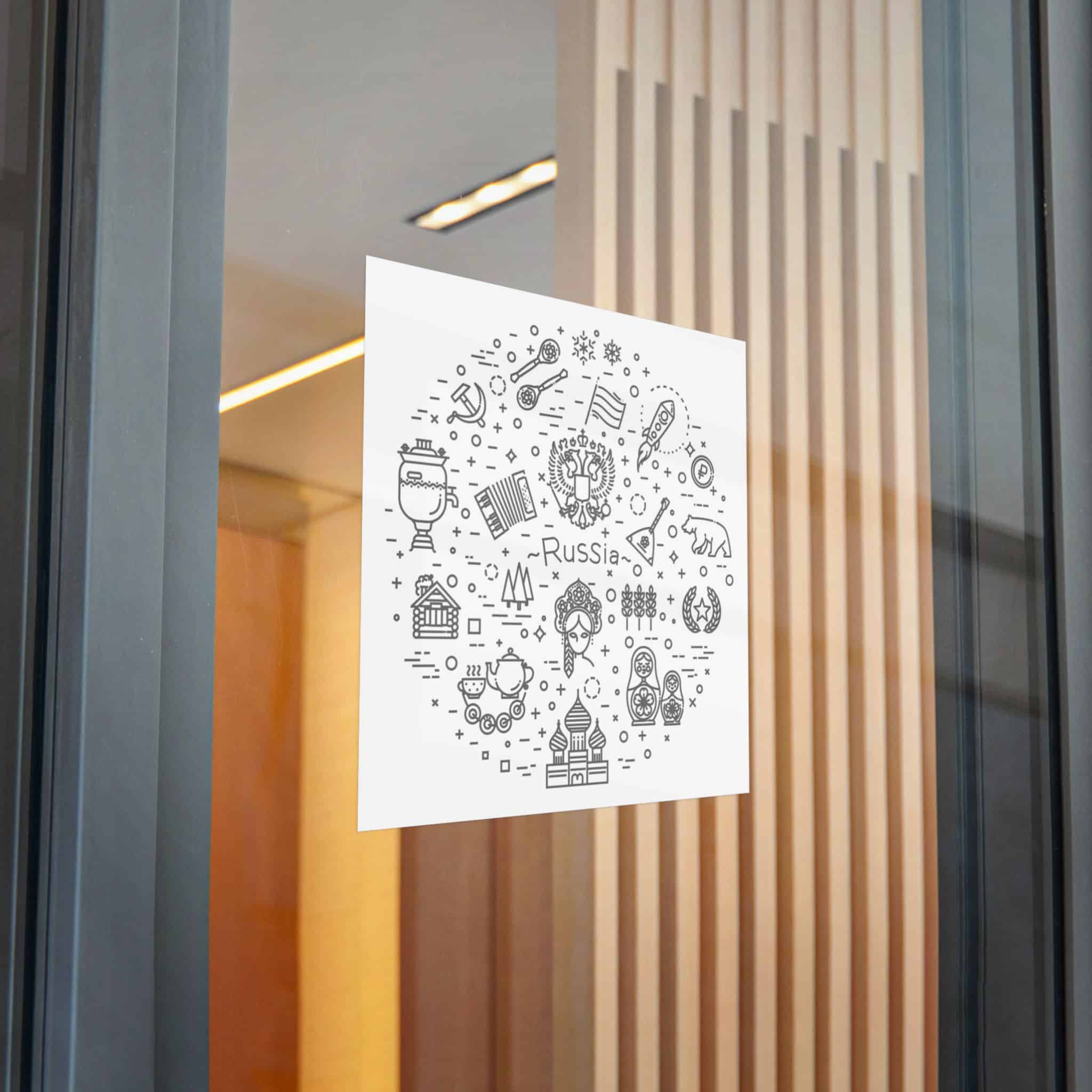 Russia Die Cut Stickers Dtf - Image 28