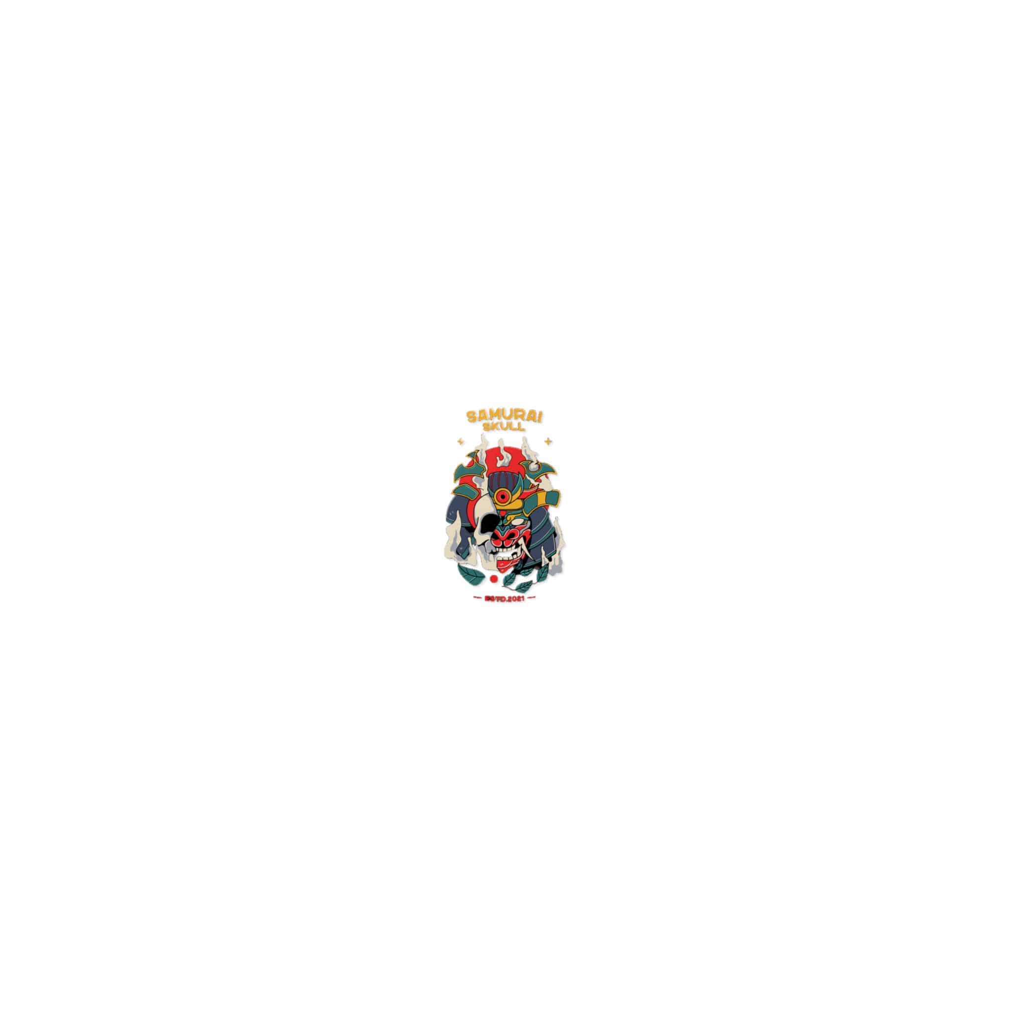 Samurai Helmet 184541 Die Cut Stickers Dtf - Image 7
