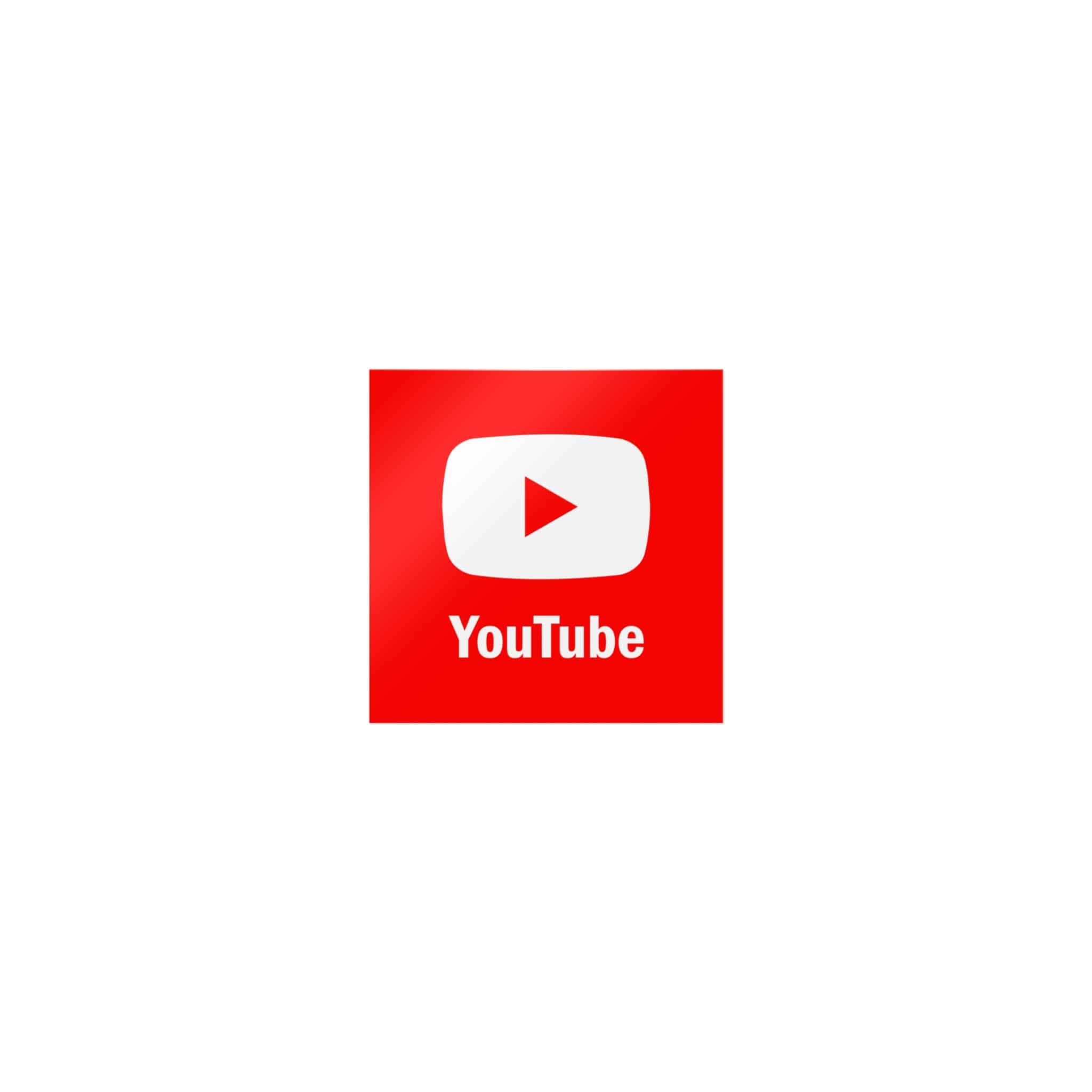 Youtube Die Cut Stickers Dtf - Image 17