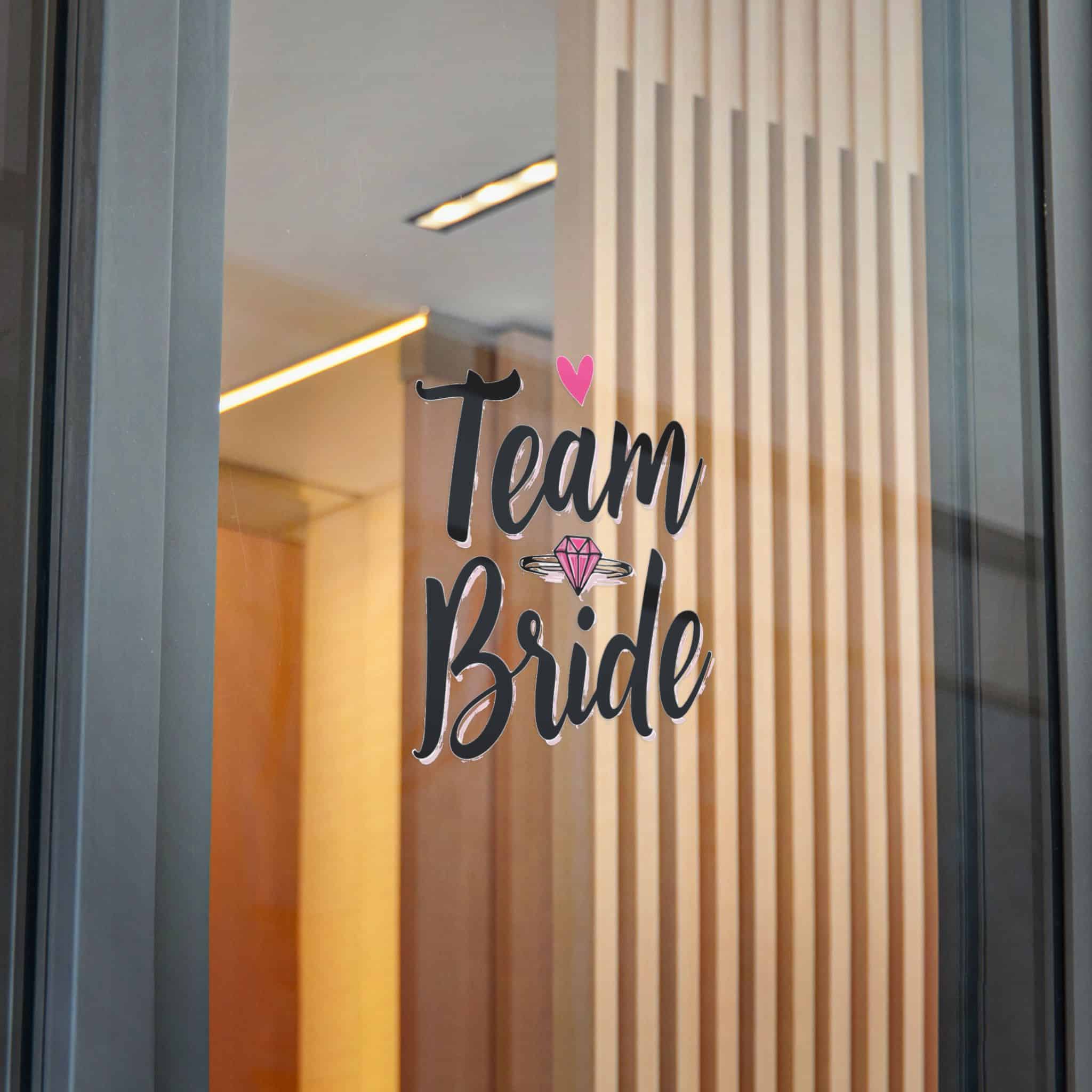 Team Bride Die Cut Stickers Dtf - Image 28