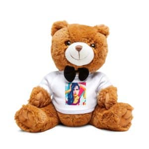 Fashion Pop Art9 Teddy Bear With T Shirt