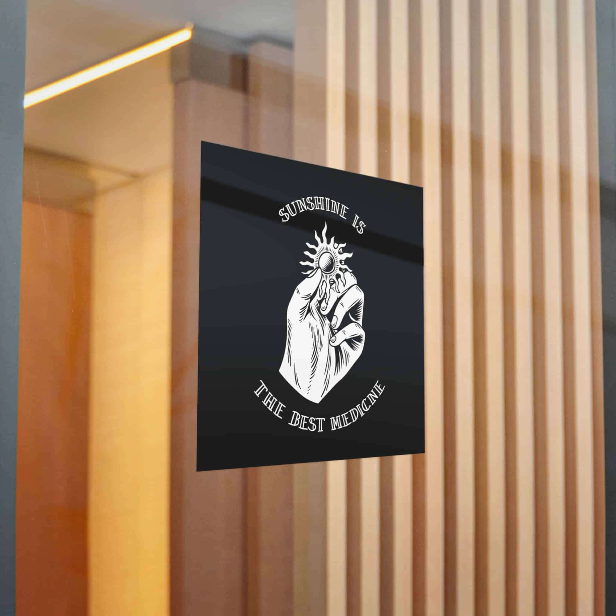 Sunshine Is the Best Medicine Die Cut Stickers Dtf - Image 20