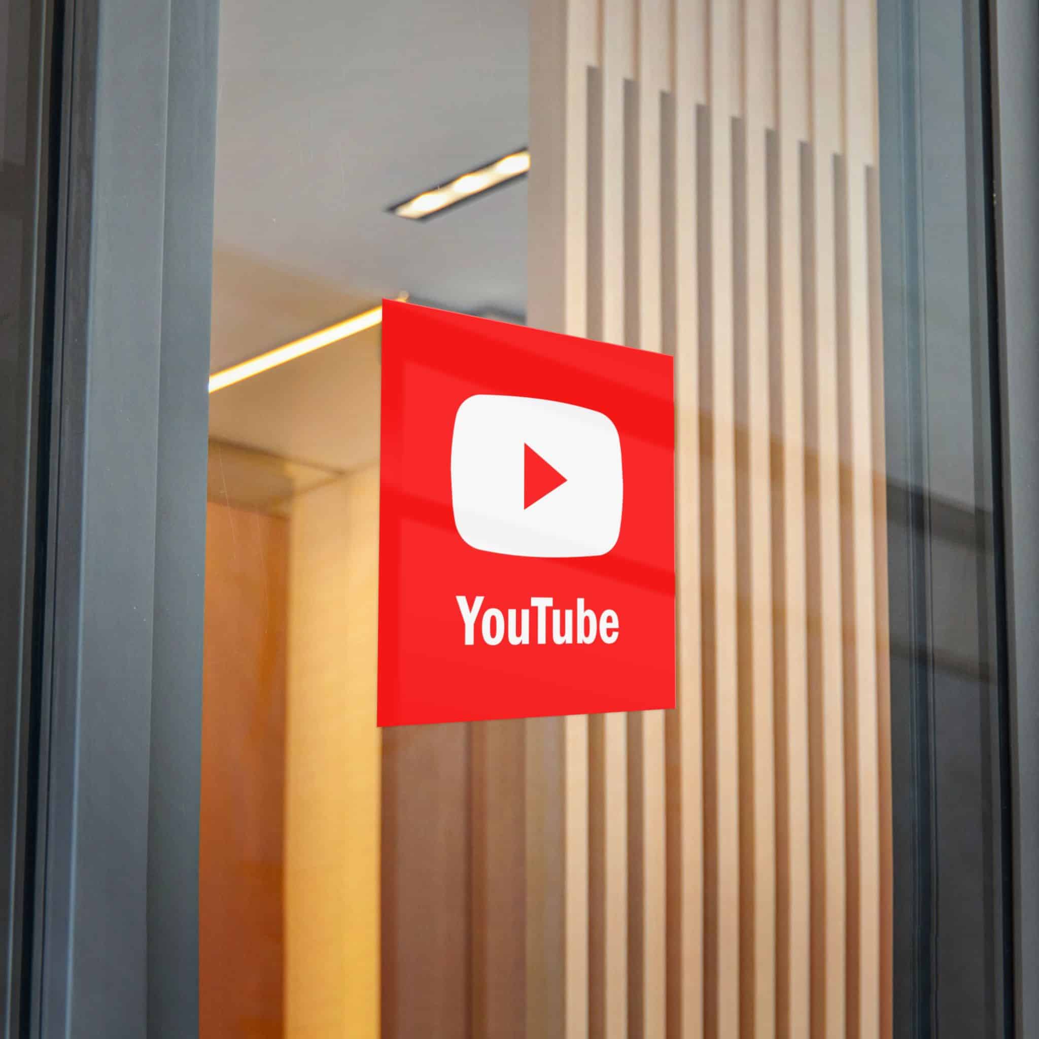 Youtube Die Cut Stickers Dtf - Image 26