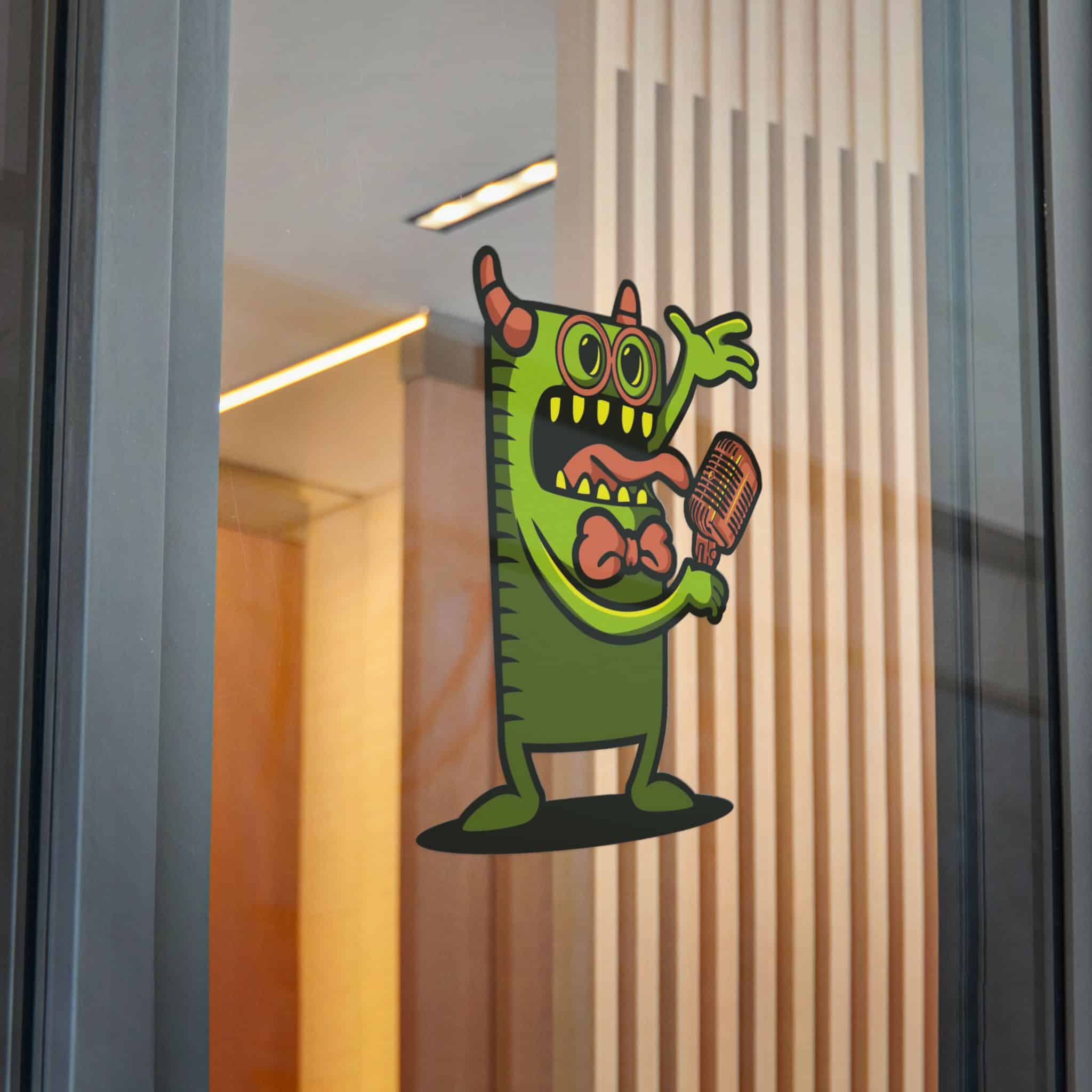 Singing Monster Cartoon Die Cut Stickers Dtf - Image 32
