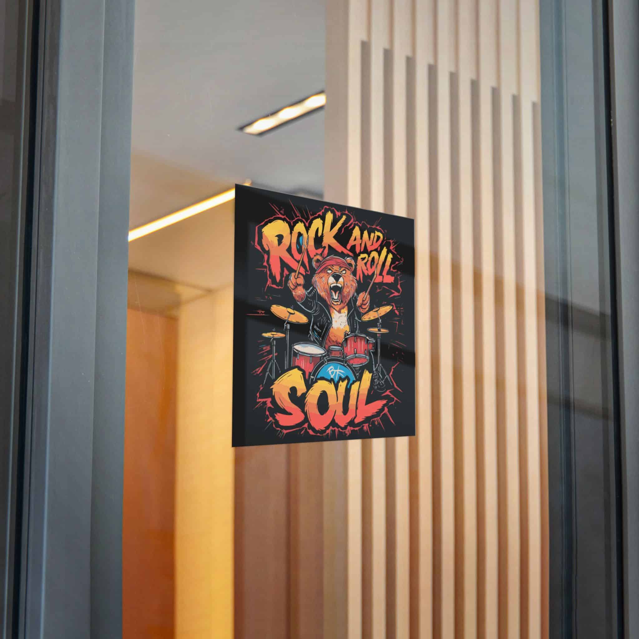 Rock and Roll Soul Die Cut Stickers Dtf - Image 26
