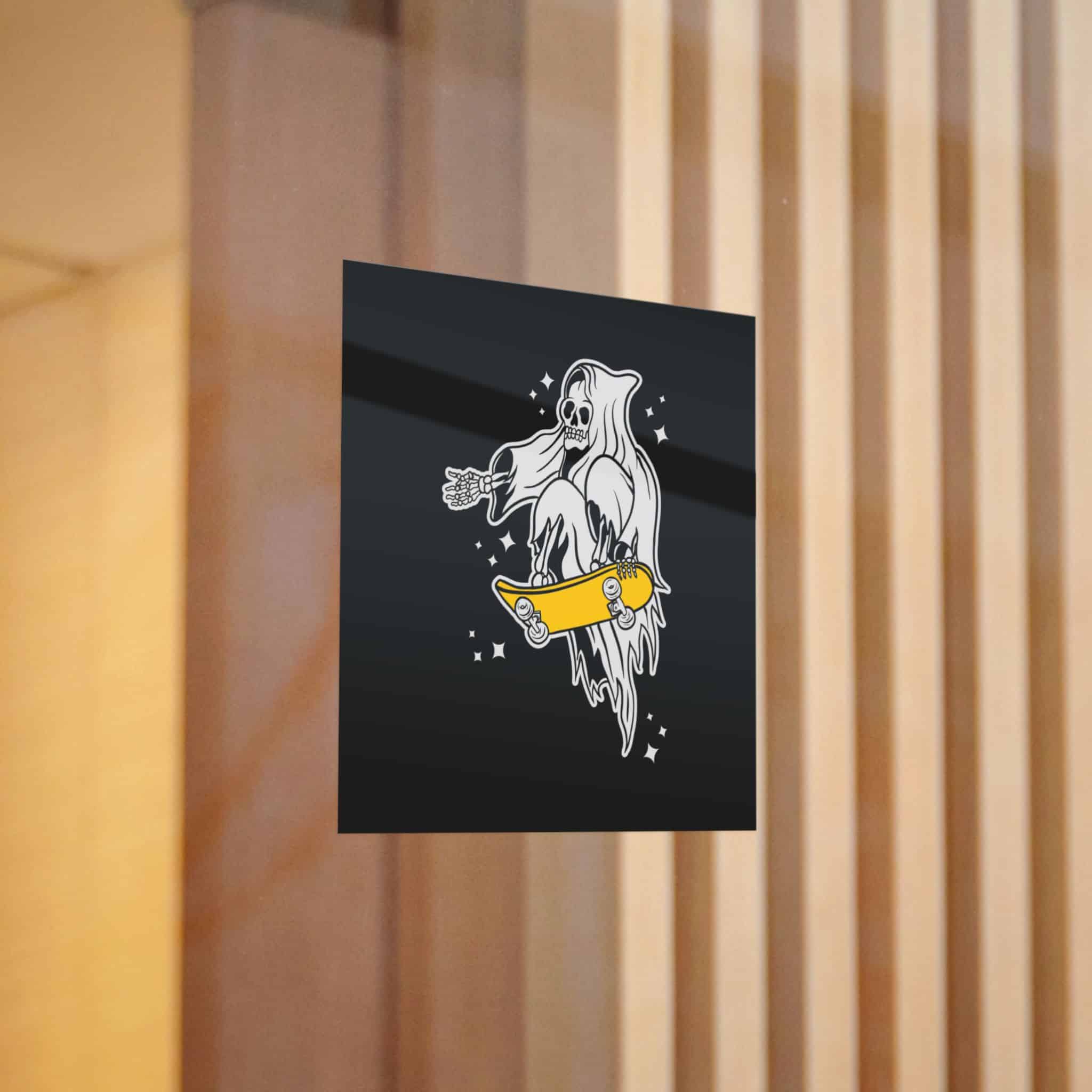 Death Skate Die Cut Stickers Dtf - Image 6