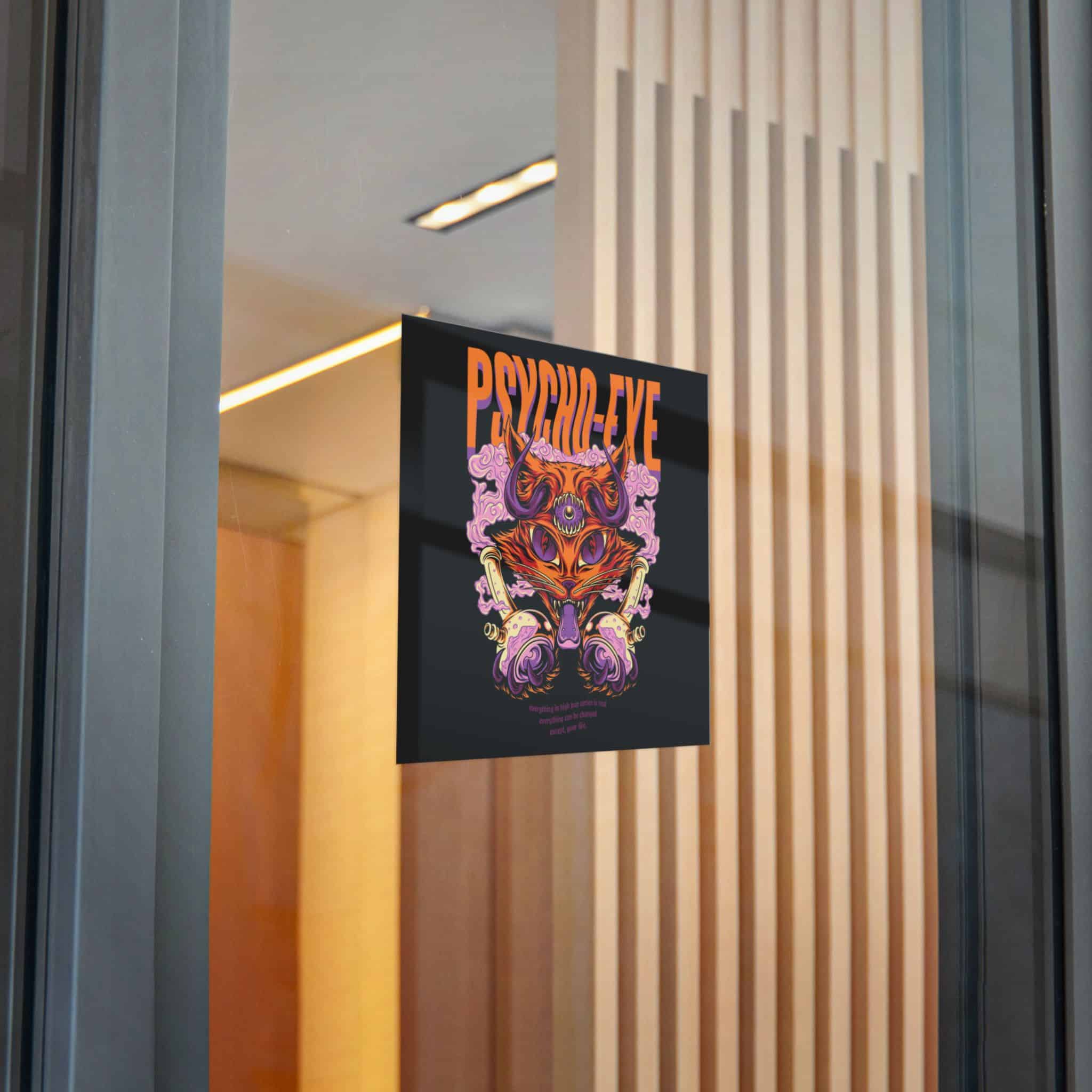 Psycho Eye Die Cut Stickers Dtf - Image 26